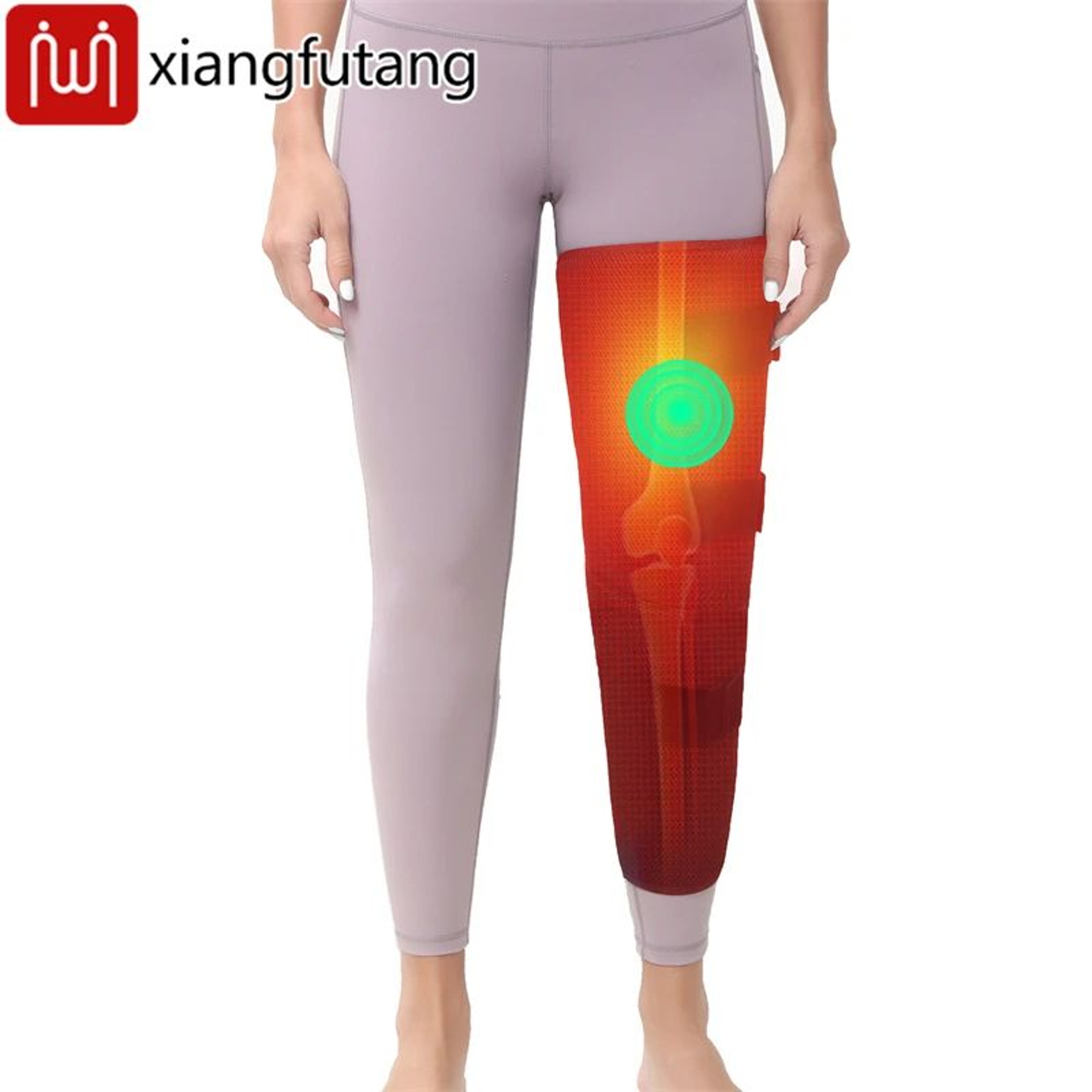Electric Heated Leg Wrap With Vibration Massager For Thigh Knee And Calf 0
