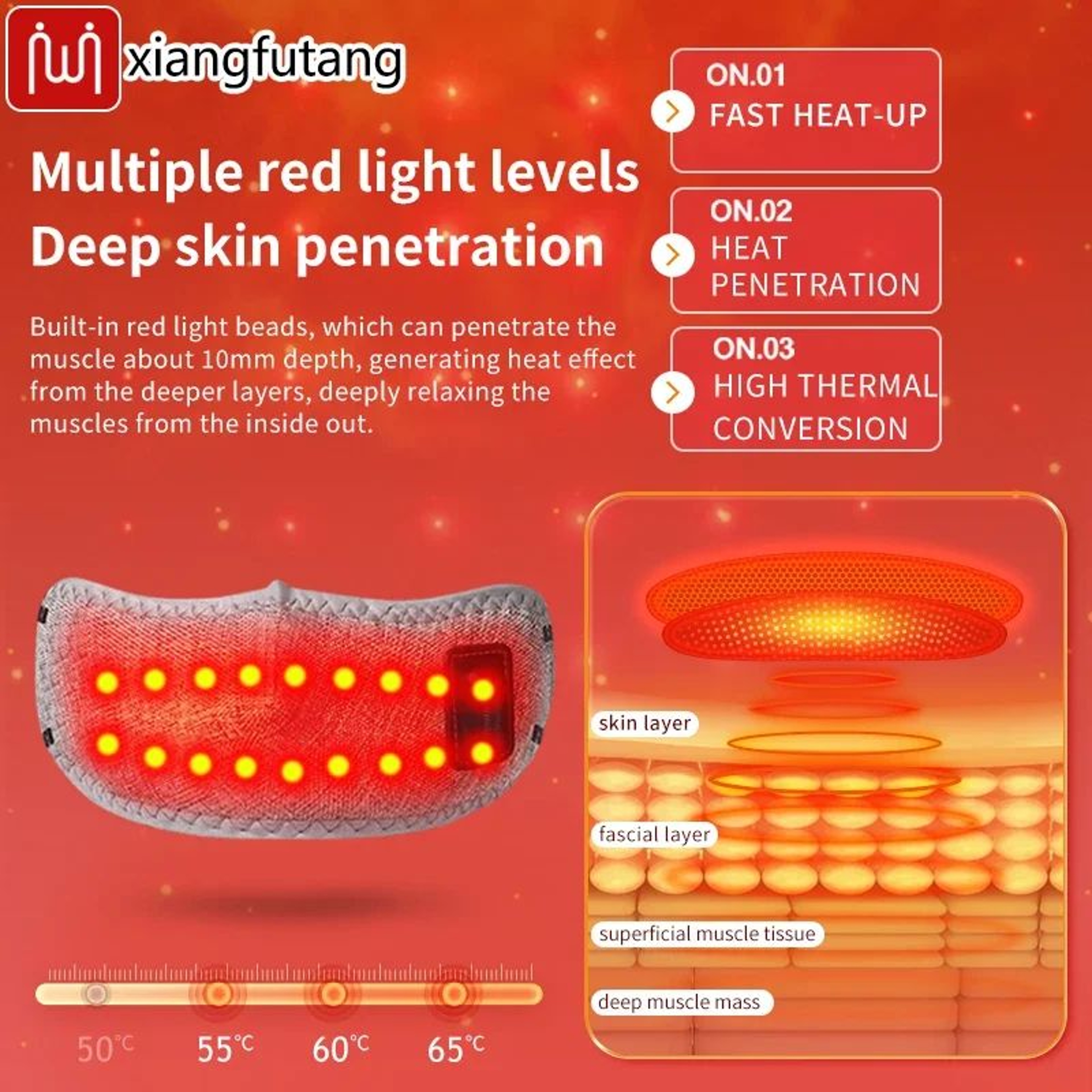 Electric Heated Nose Warmer With Adjustable Warm Compress 4