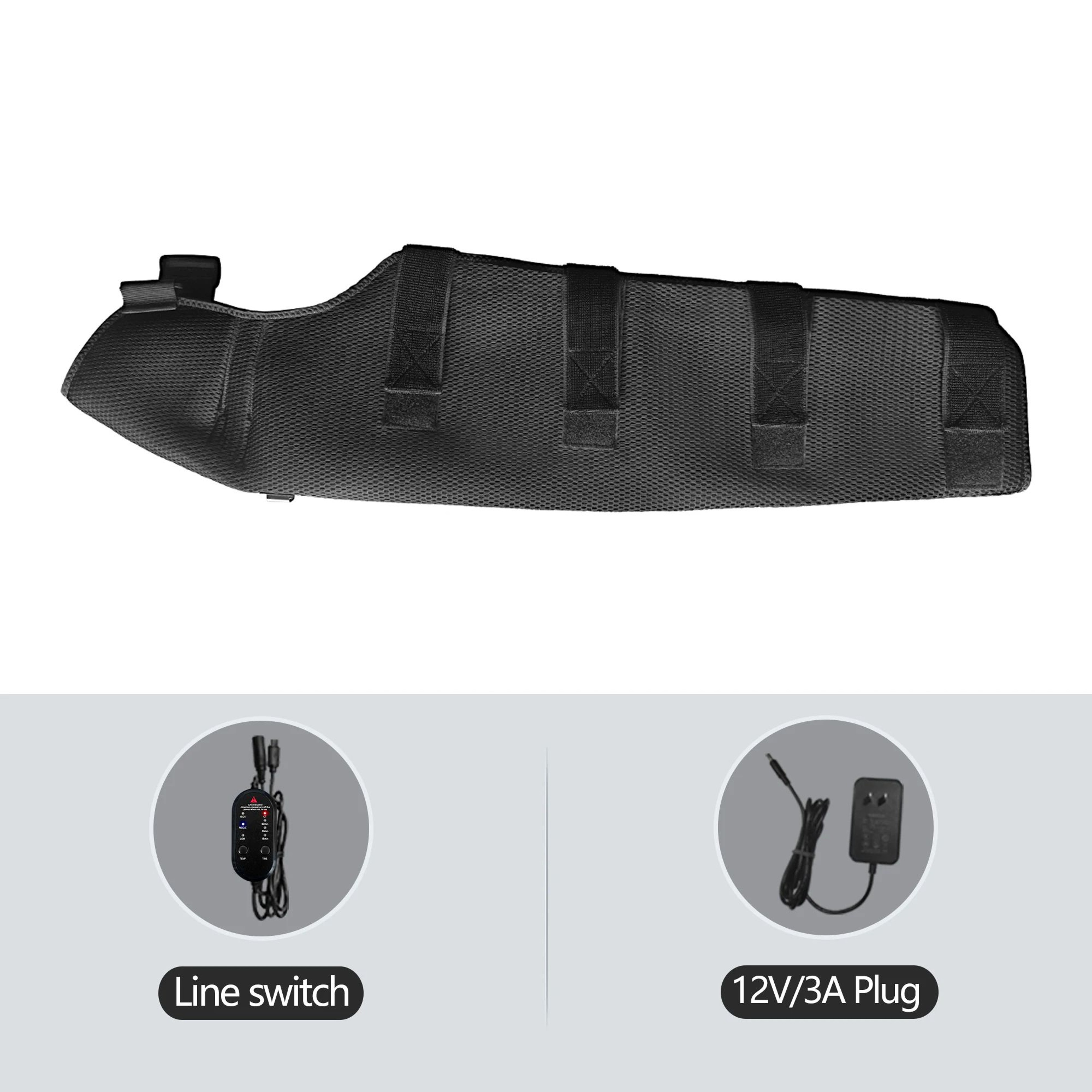 Electric Long Arm Heating Pad With Vibration Massage Wrap For Shoulder Elbow Wrist And Hand 6