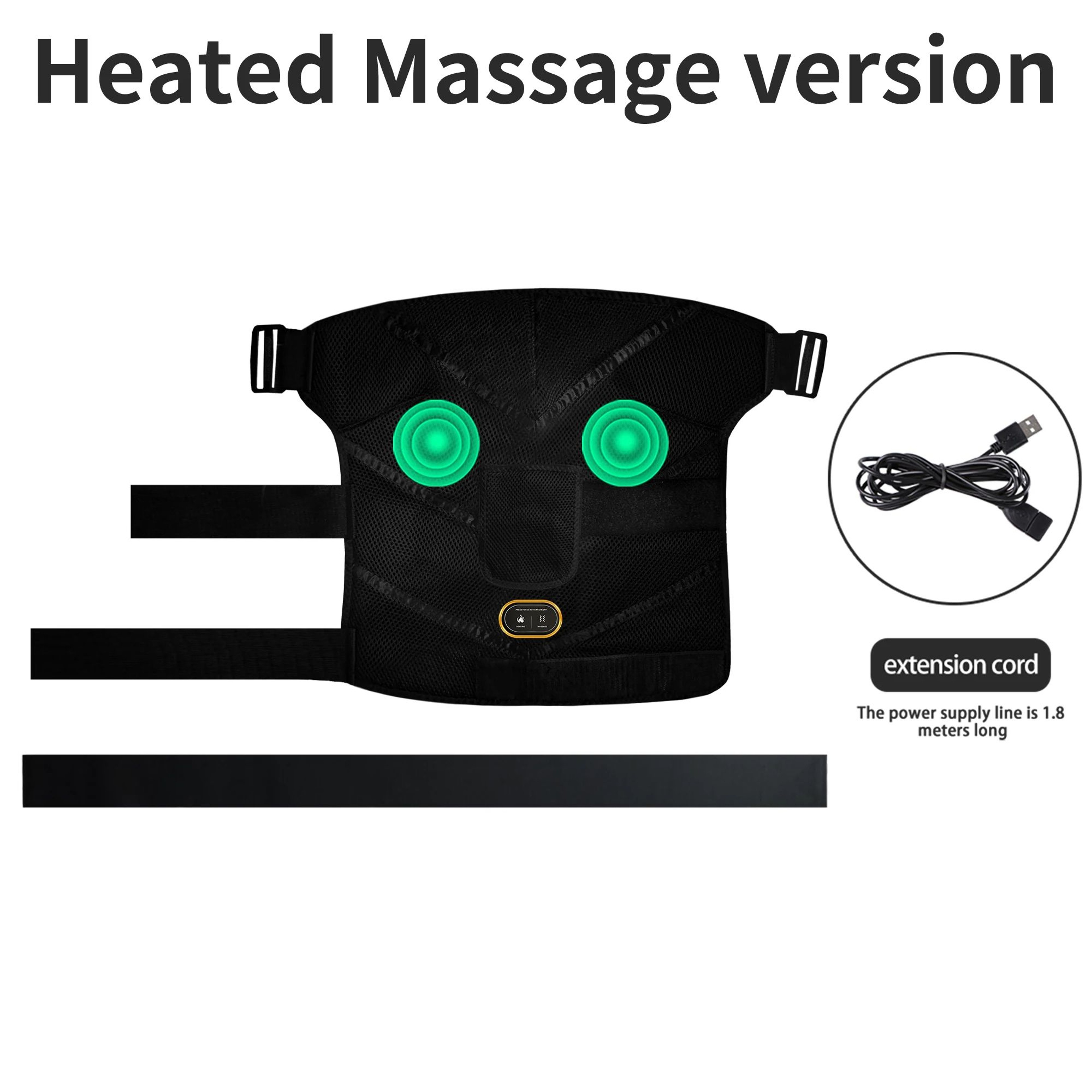 Electric Heated Shoulder Brace With Massage And 3 Heat Settings 7