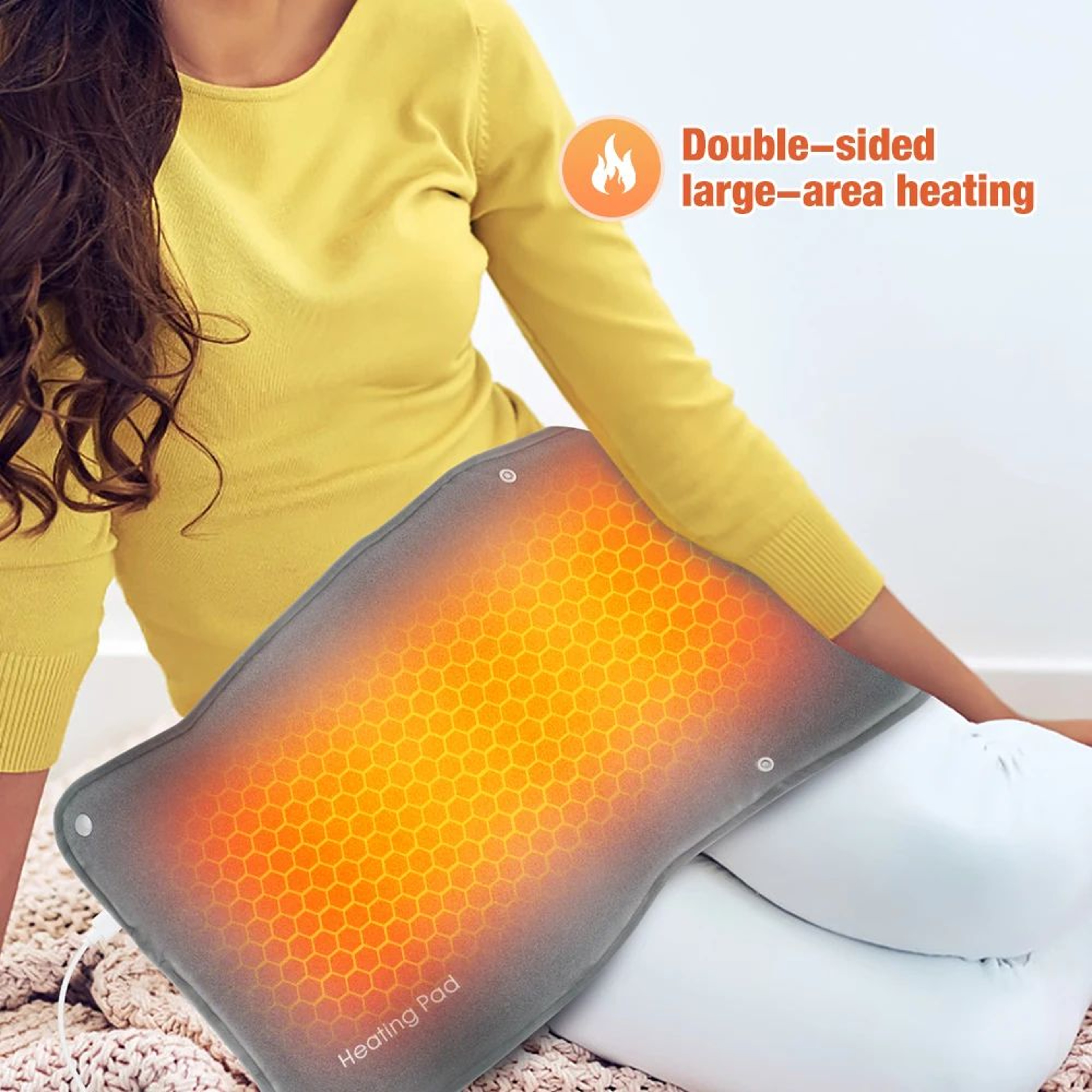 USB Heated Warming Blanket Lightweight Graphene Hand And Leg Warmer For Home And Office 0