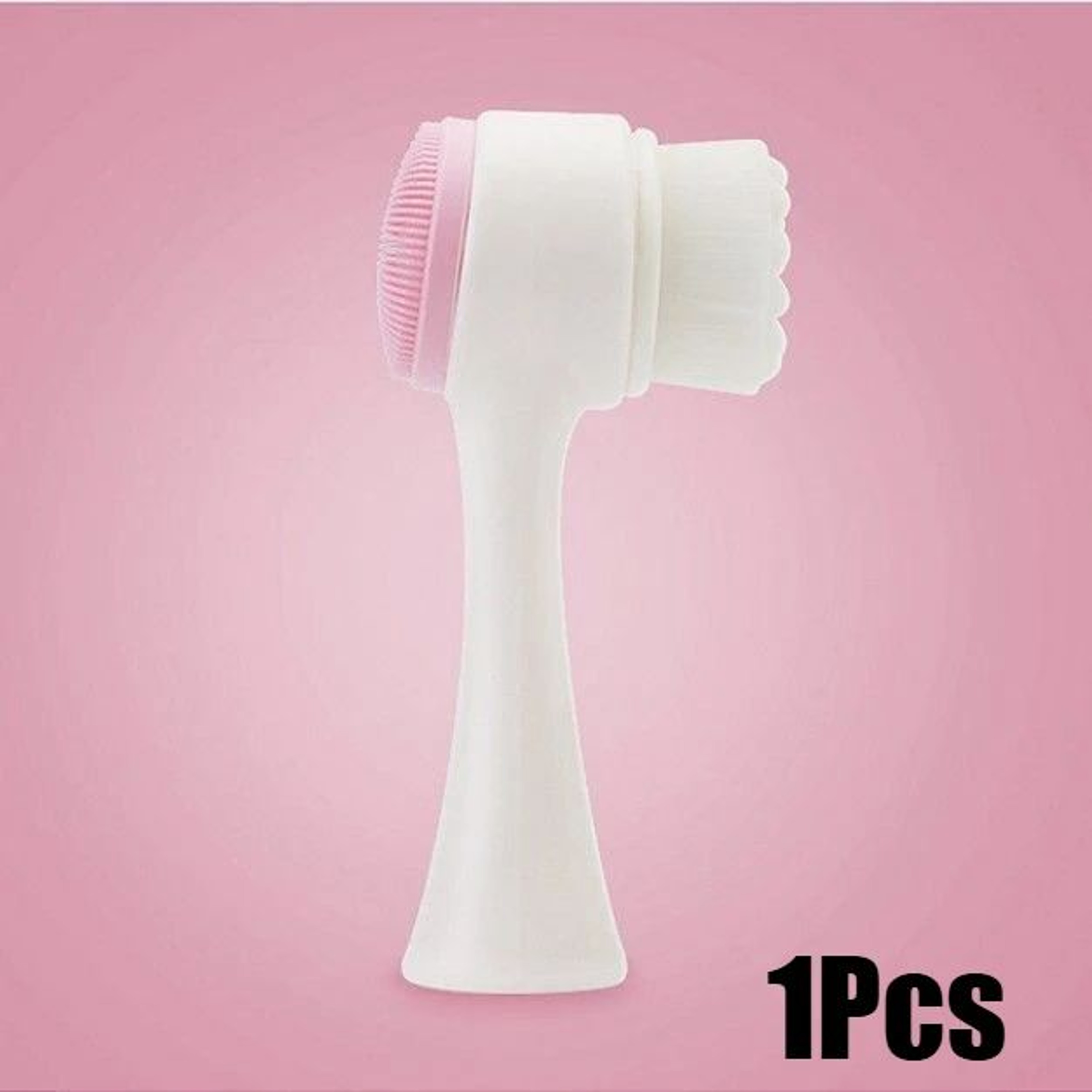 2 In 1 Silicone Face Scrub Brush Facial Cleansing Brush Pore Exfoliator 9