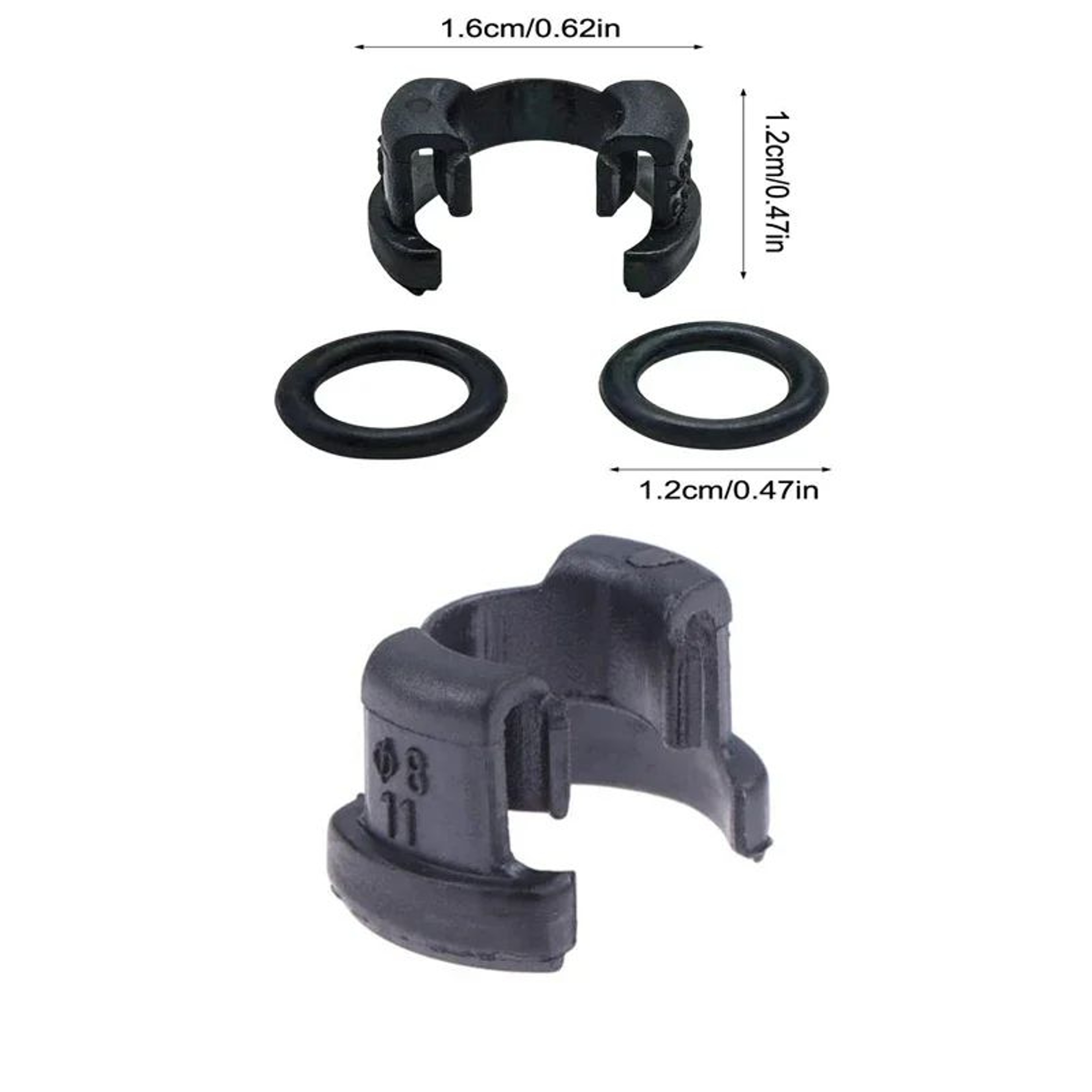 AC Condenser Hard Line Lock Clamp Clip Replacement For Toyota Hiace TT 2018 To 2022 5