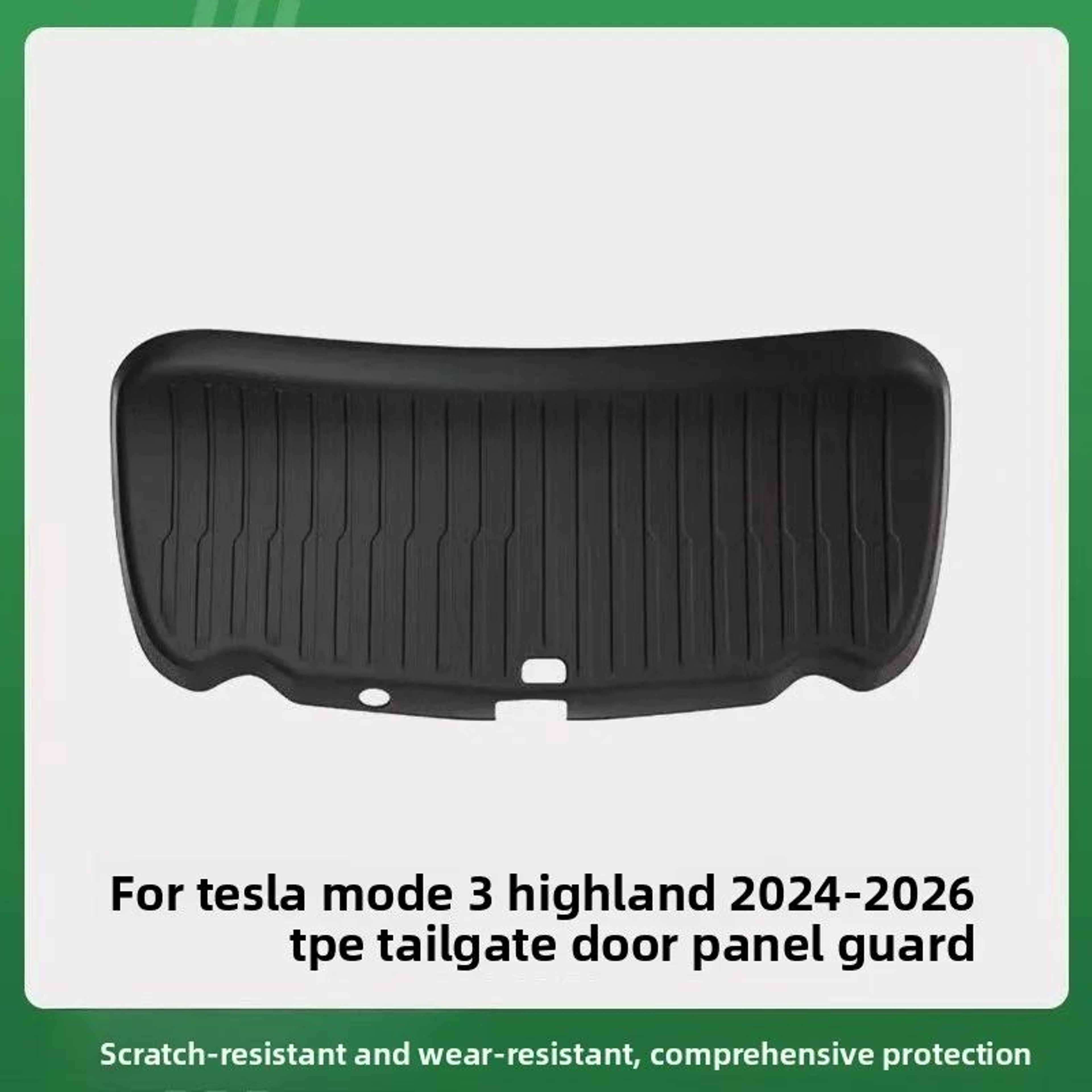 Tesla Model Y And Model 3 Tailgate Protector Mat TPE Trunk Scratch Guard 6