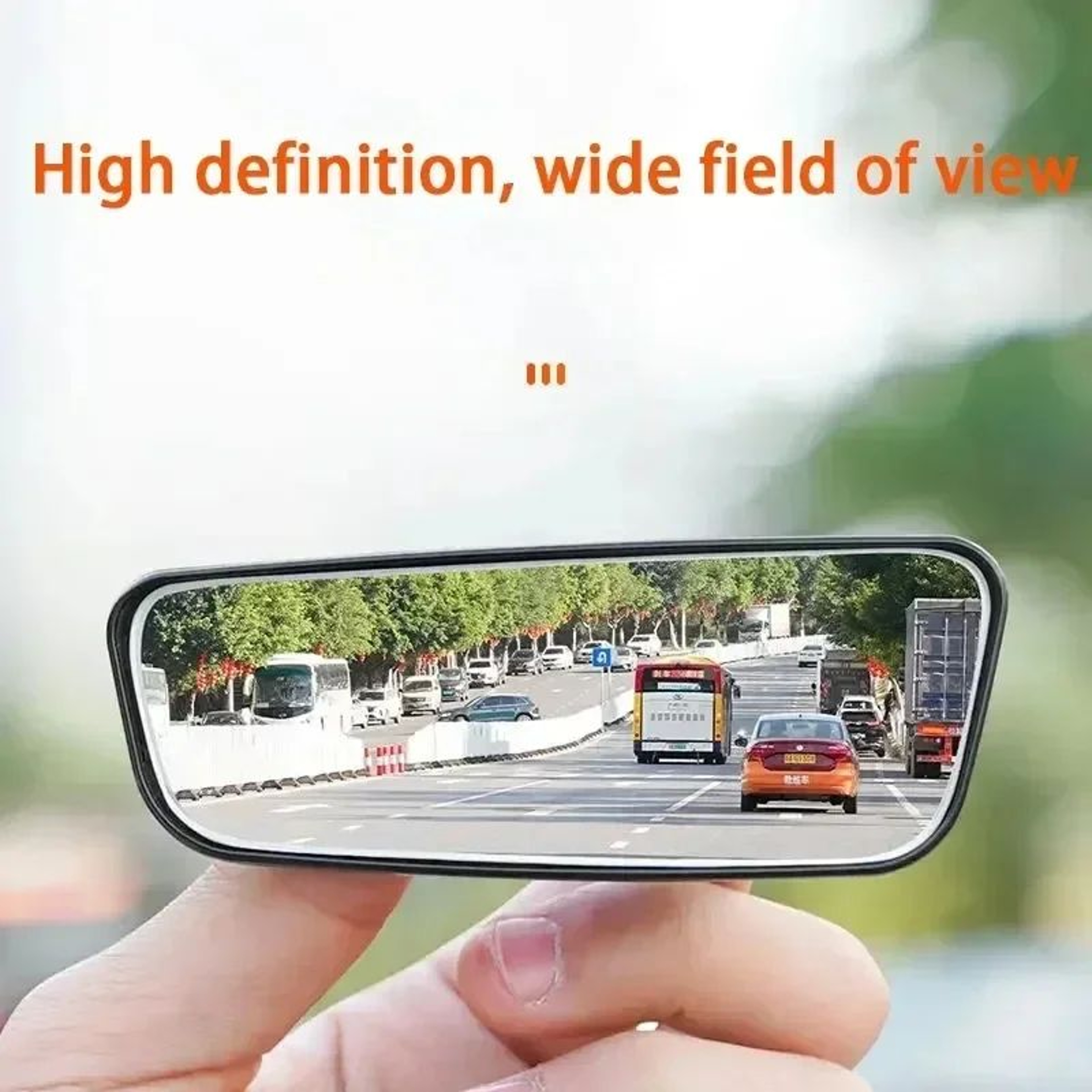 Universal 360 Rotatable Blind Spot Mirror Wide Angle Rearview Mirror Set 2