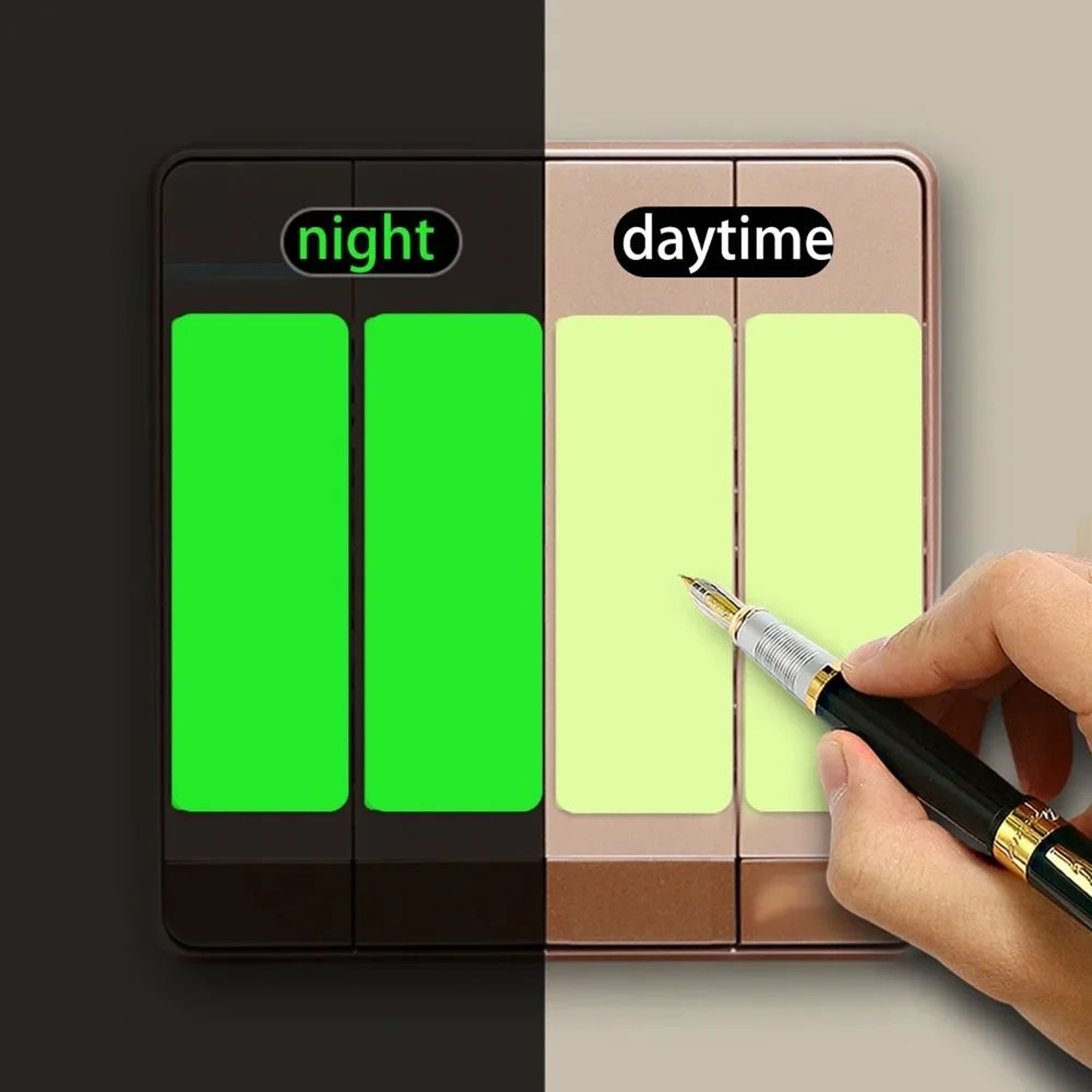 Glow In The Dark Light Switch Stickers 1
