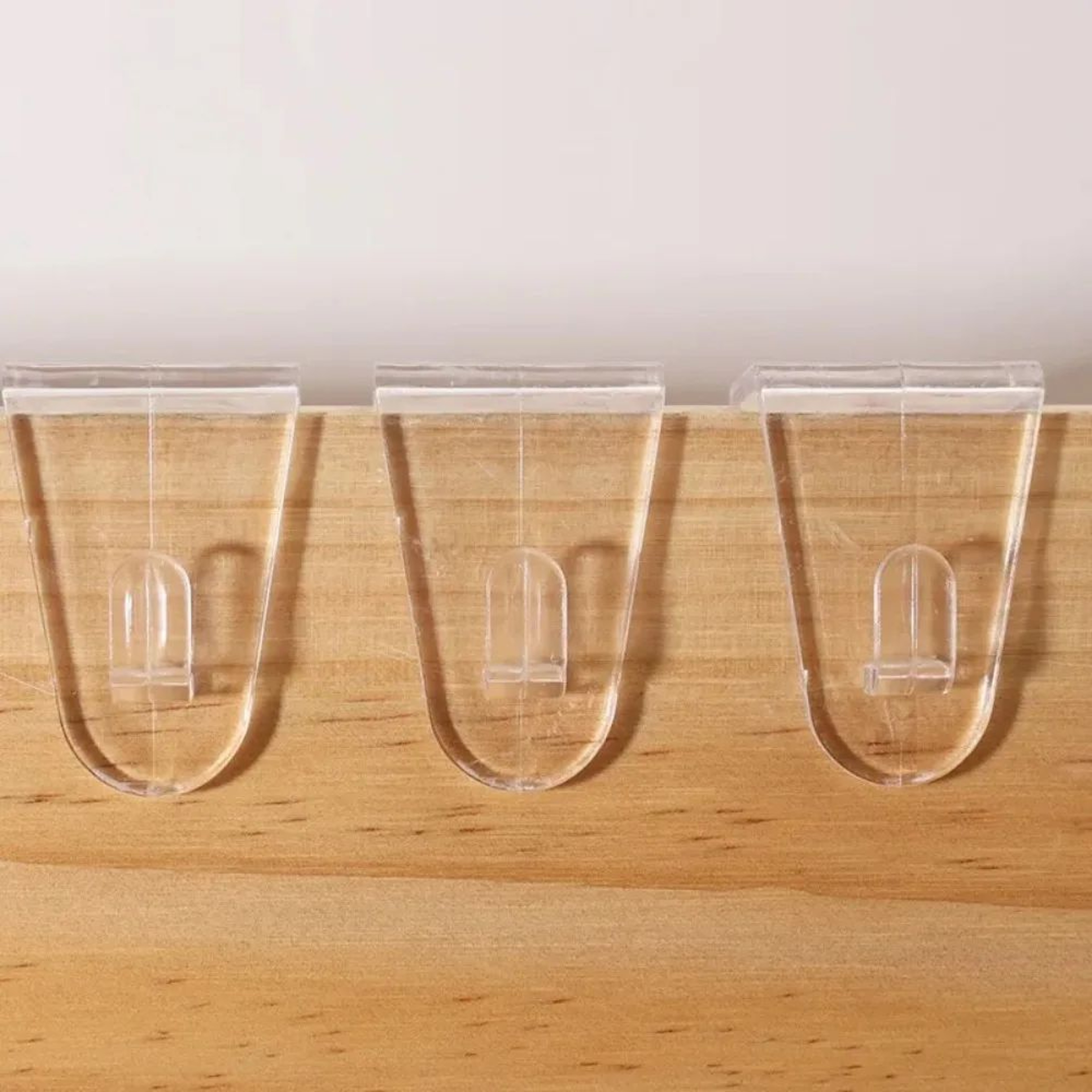 Transparent Adhesive Hooks For String Lights And Home Organization 3