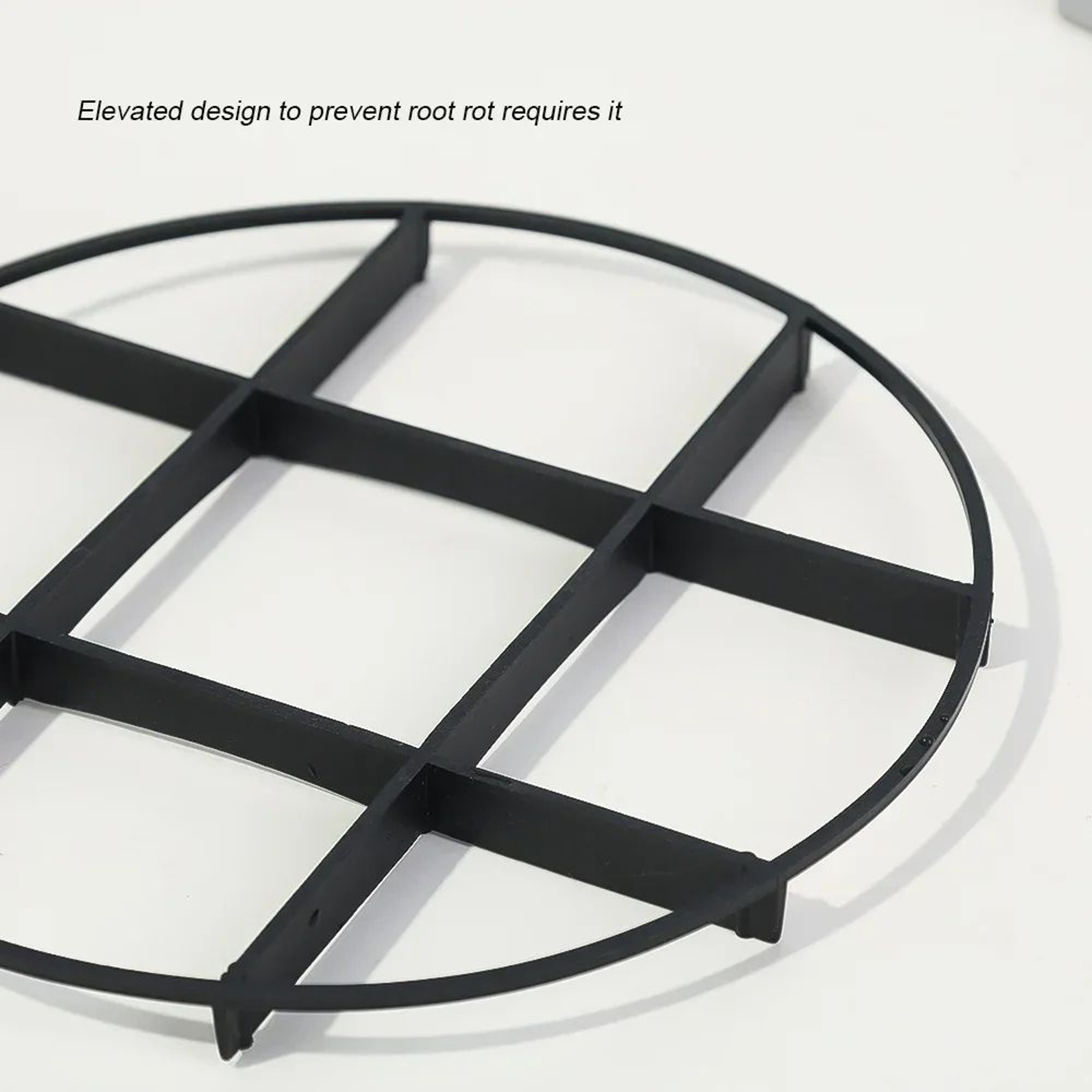 Plastic Flower Pot Tray With Drainage Saucer 5