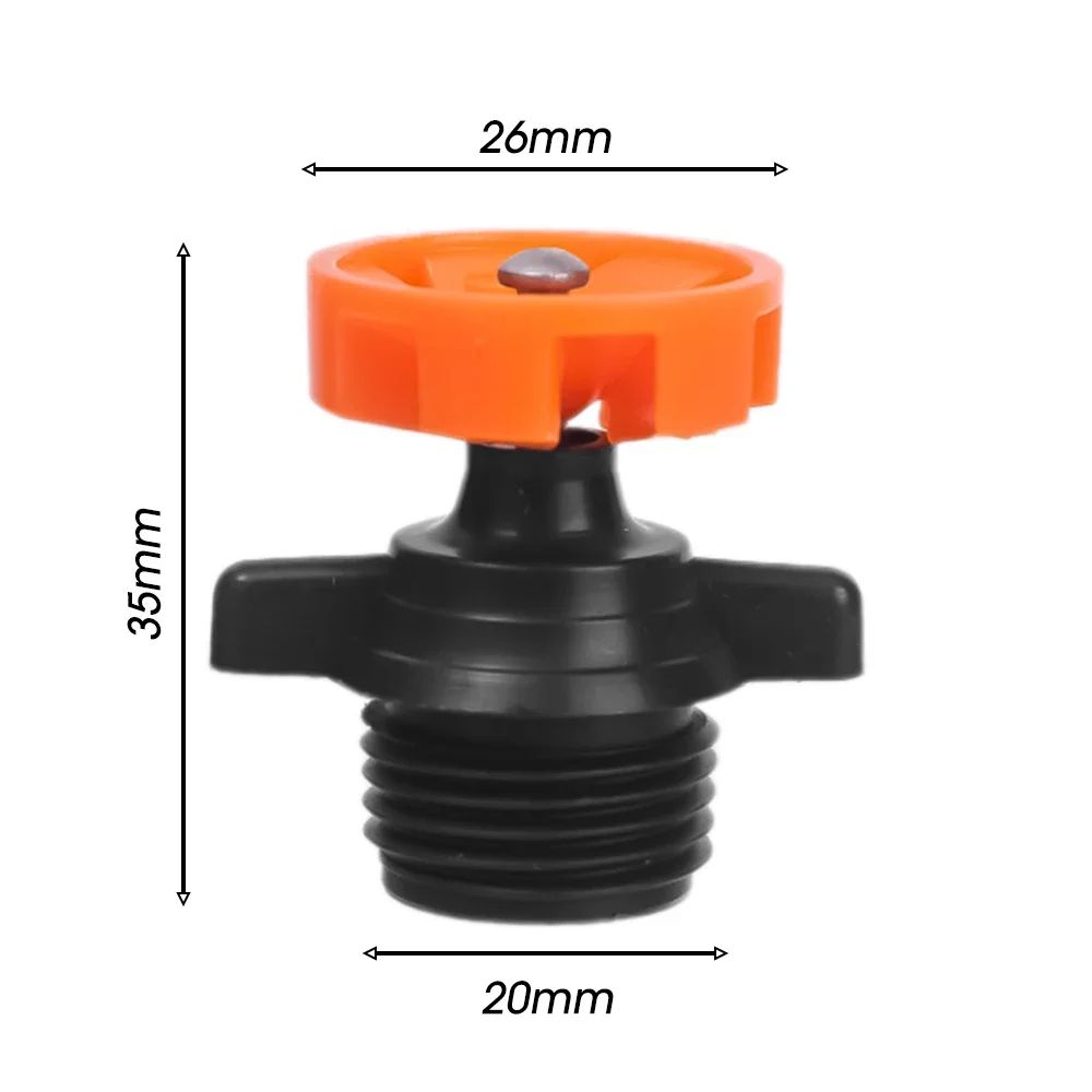 360 Degree Rotating Garden Irrigation Sprinkler Nozzle 19
