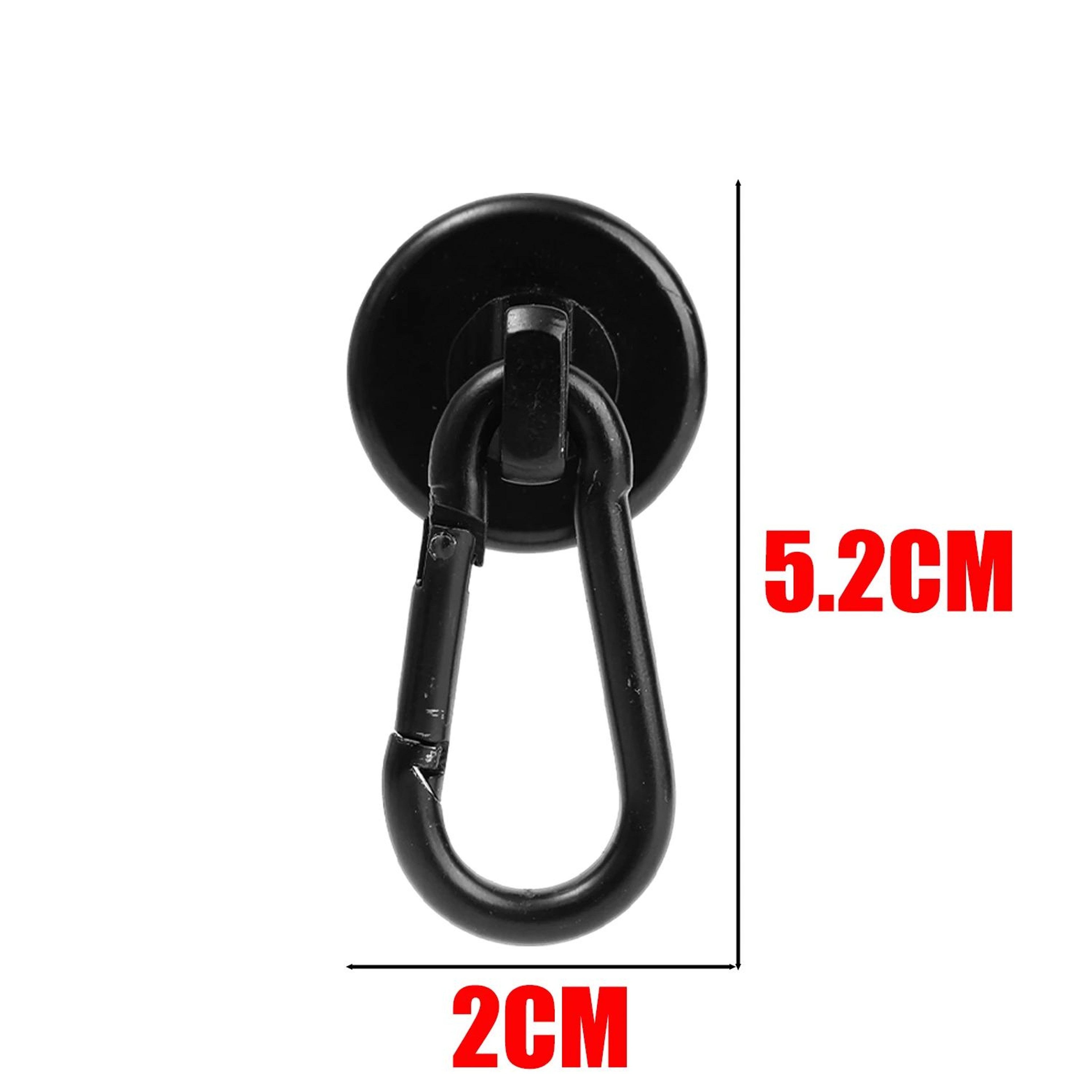 Strong Magnetic Hook With 360 Degree Rotating Carabiner 6