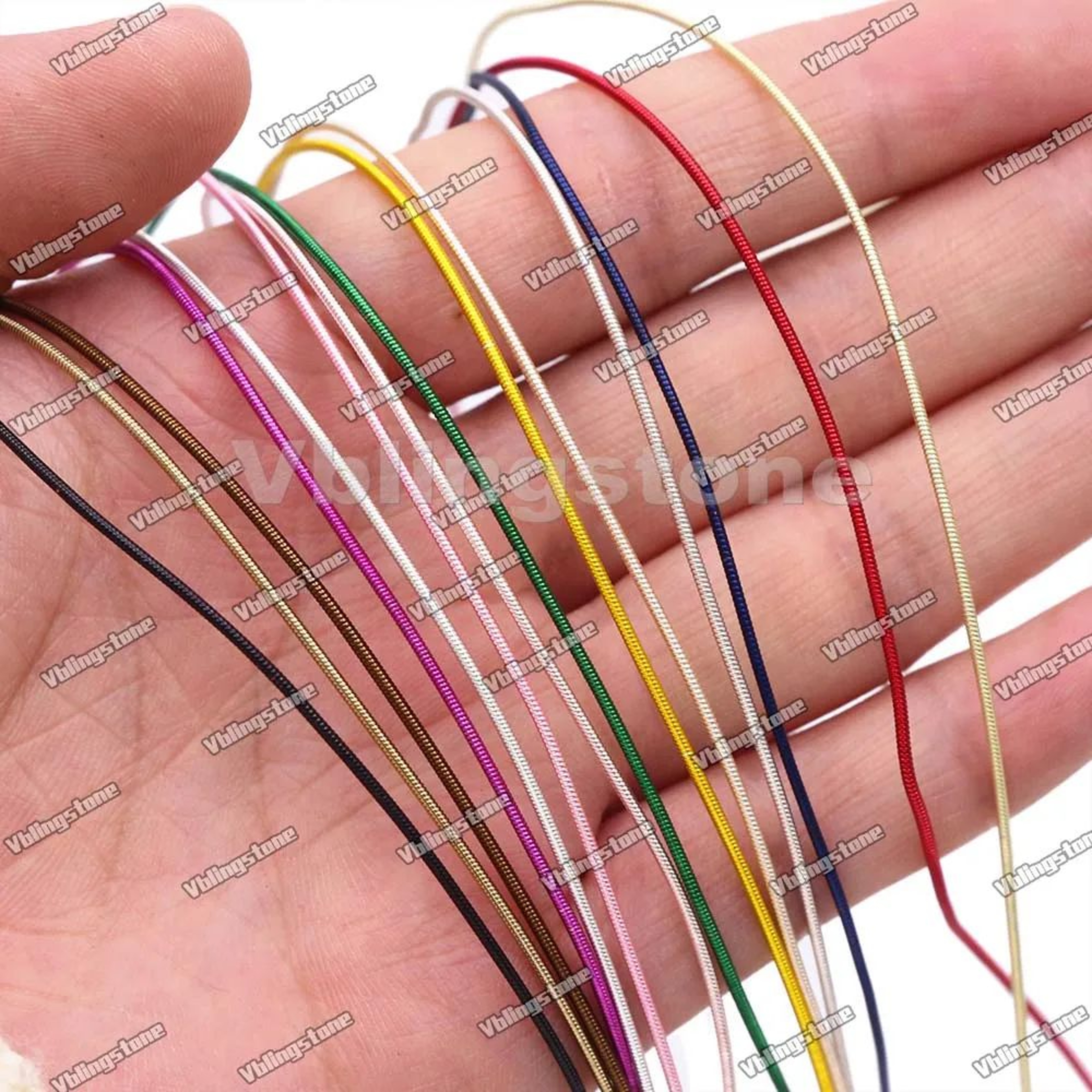 Metal Bullion Wire For Embroidery And Jewelry Making 3