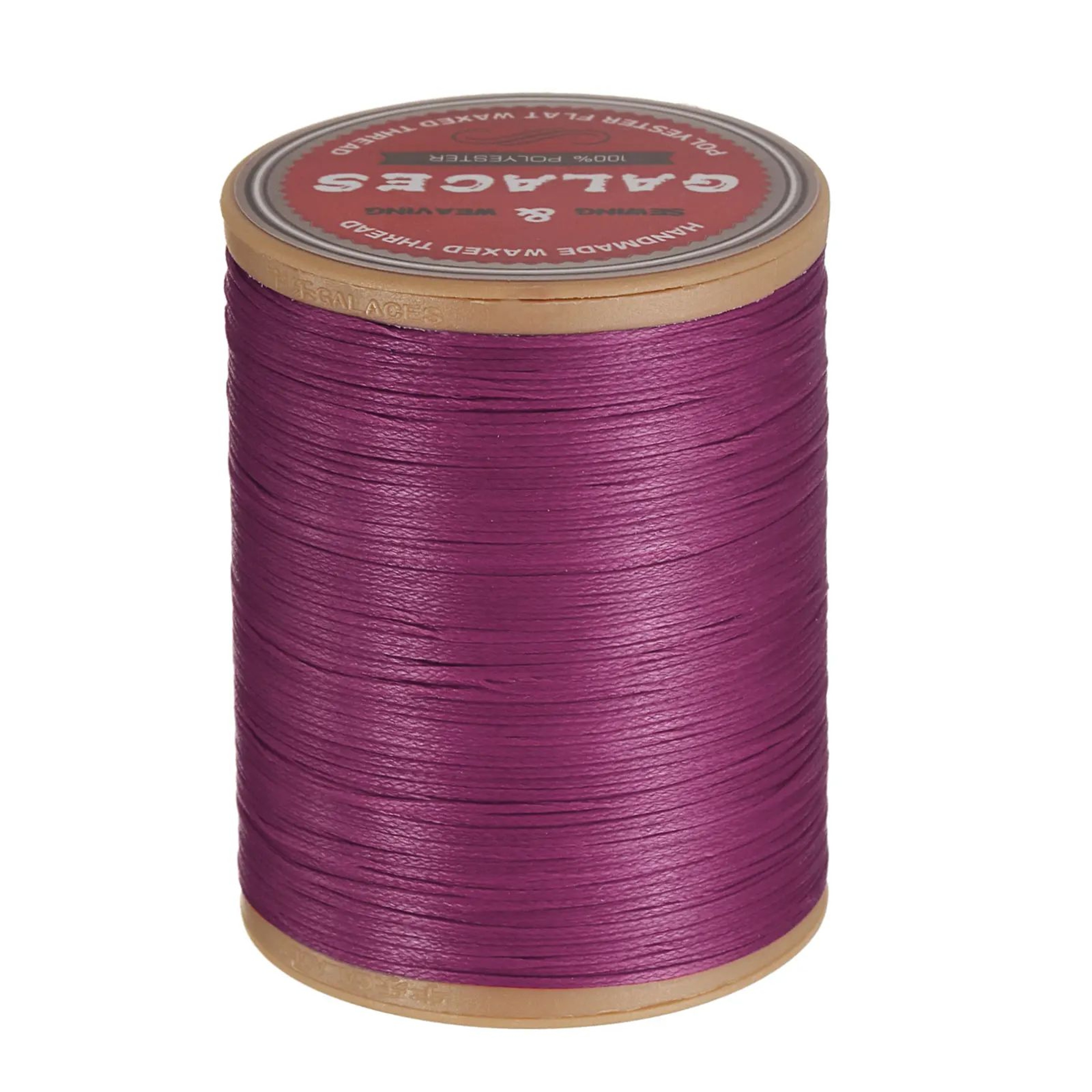 Flat Waxed Leather Sewing Thread Polyester Stitching Cord 1