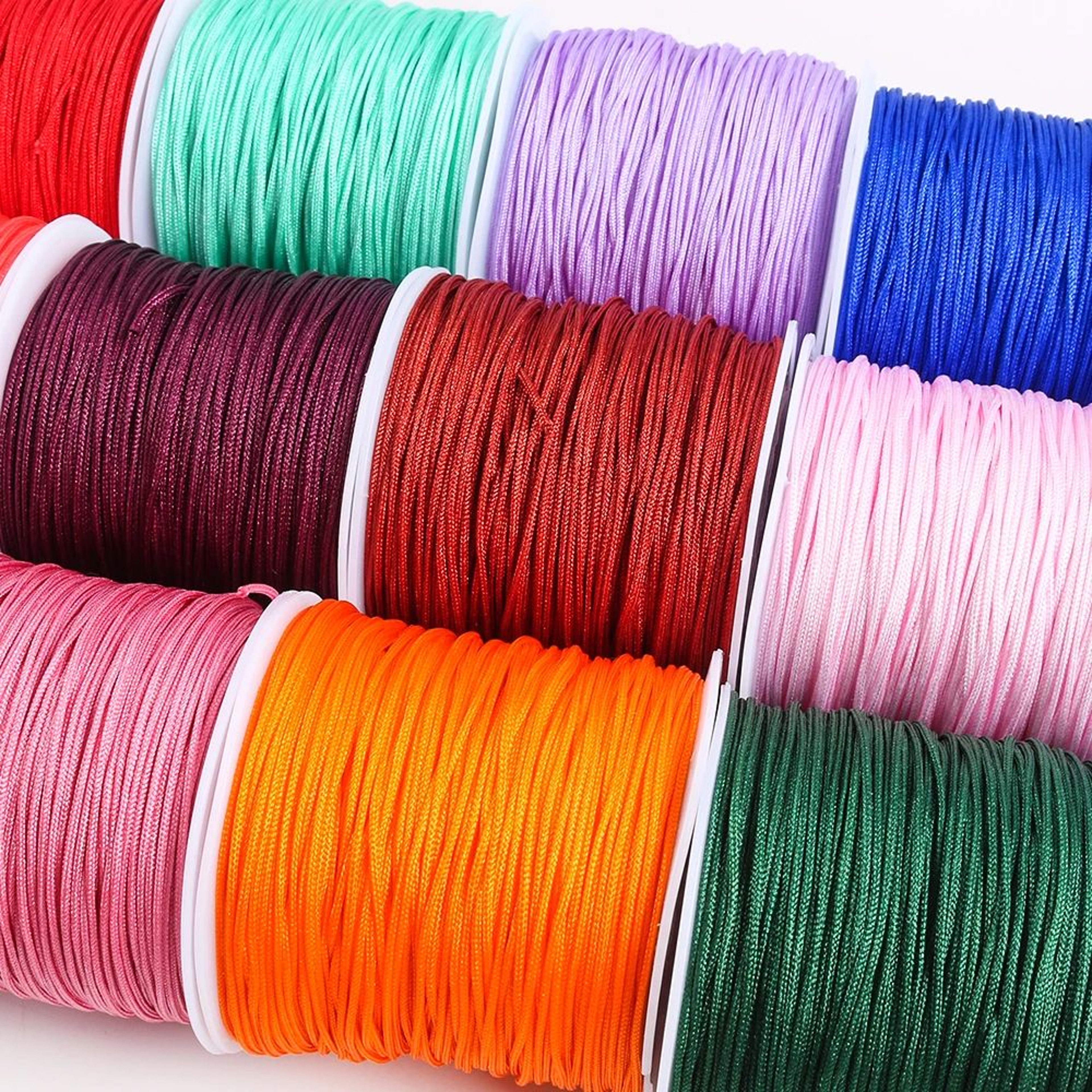 Cotton Nylon Macrame Cord For Jewelry Making 2