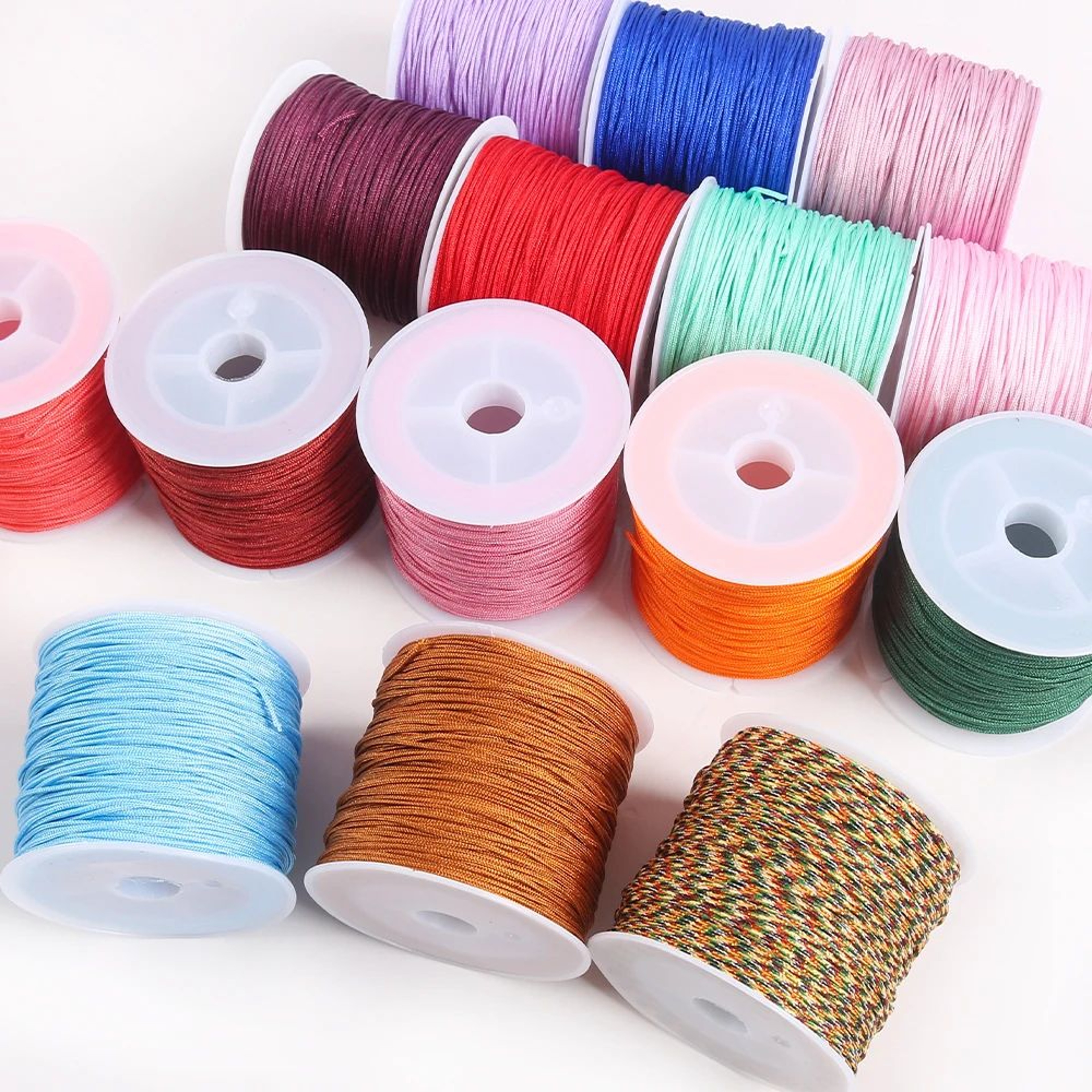 Cotton Nylon Macrame Cord For Jewelry Making 4