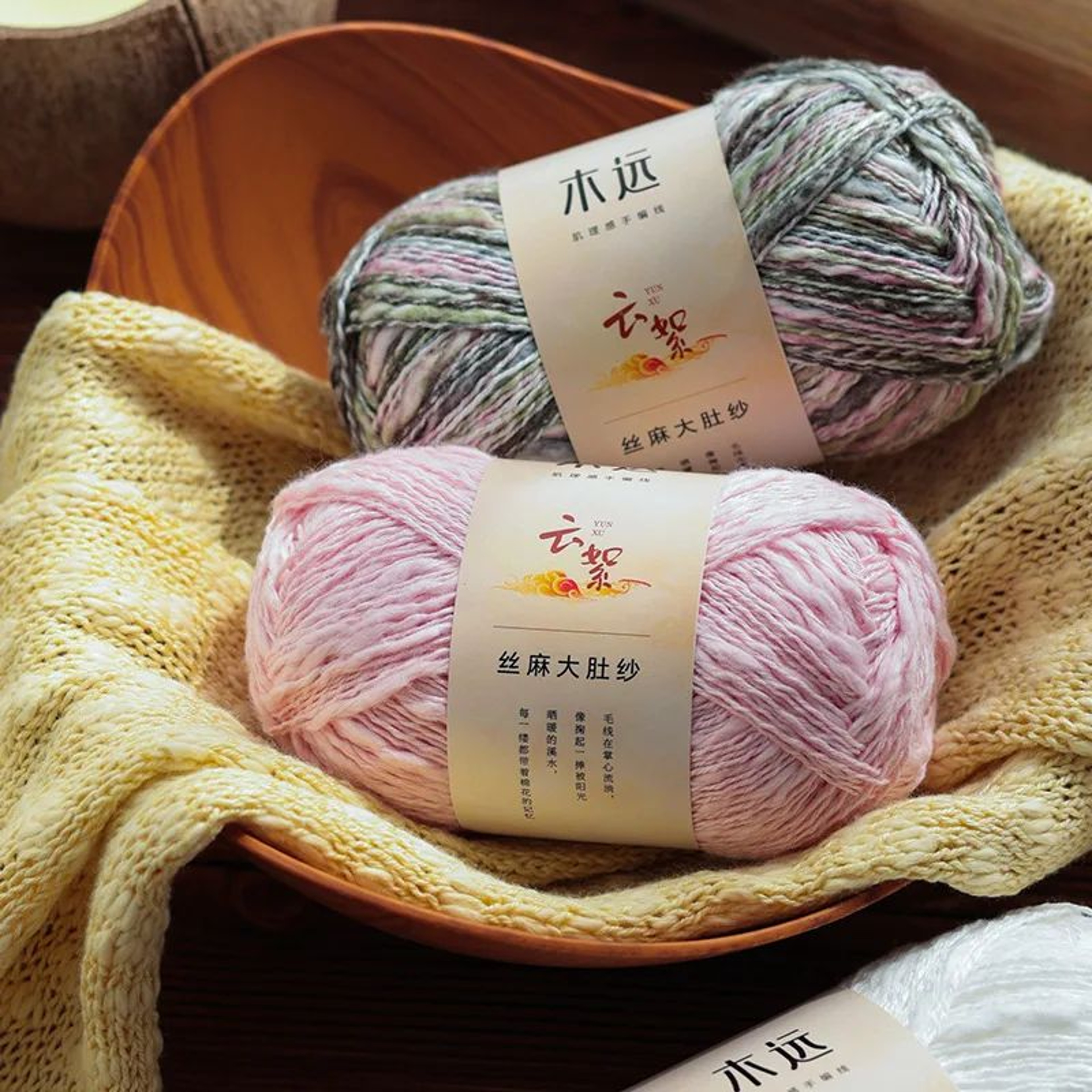 Tencel Linen Yarn For Knitting And Crochet 2