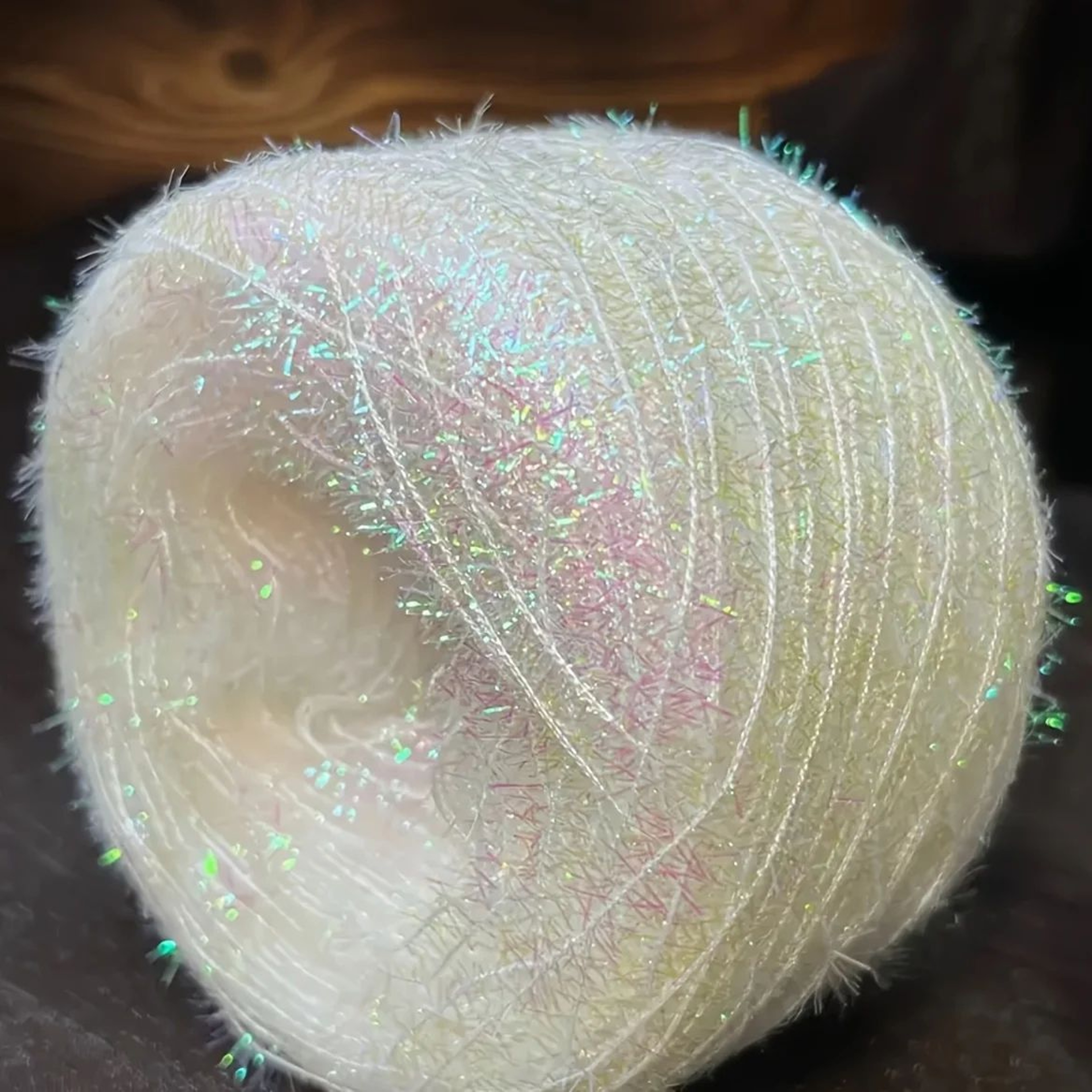 Crochet Yarn Glass Silk Knitting Thread 2 Pack For DIY Crafts 0