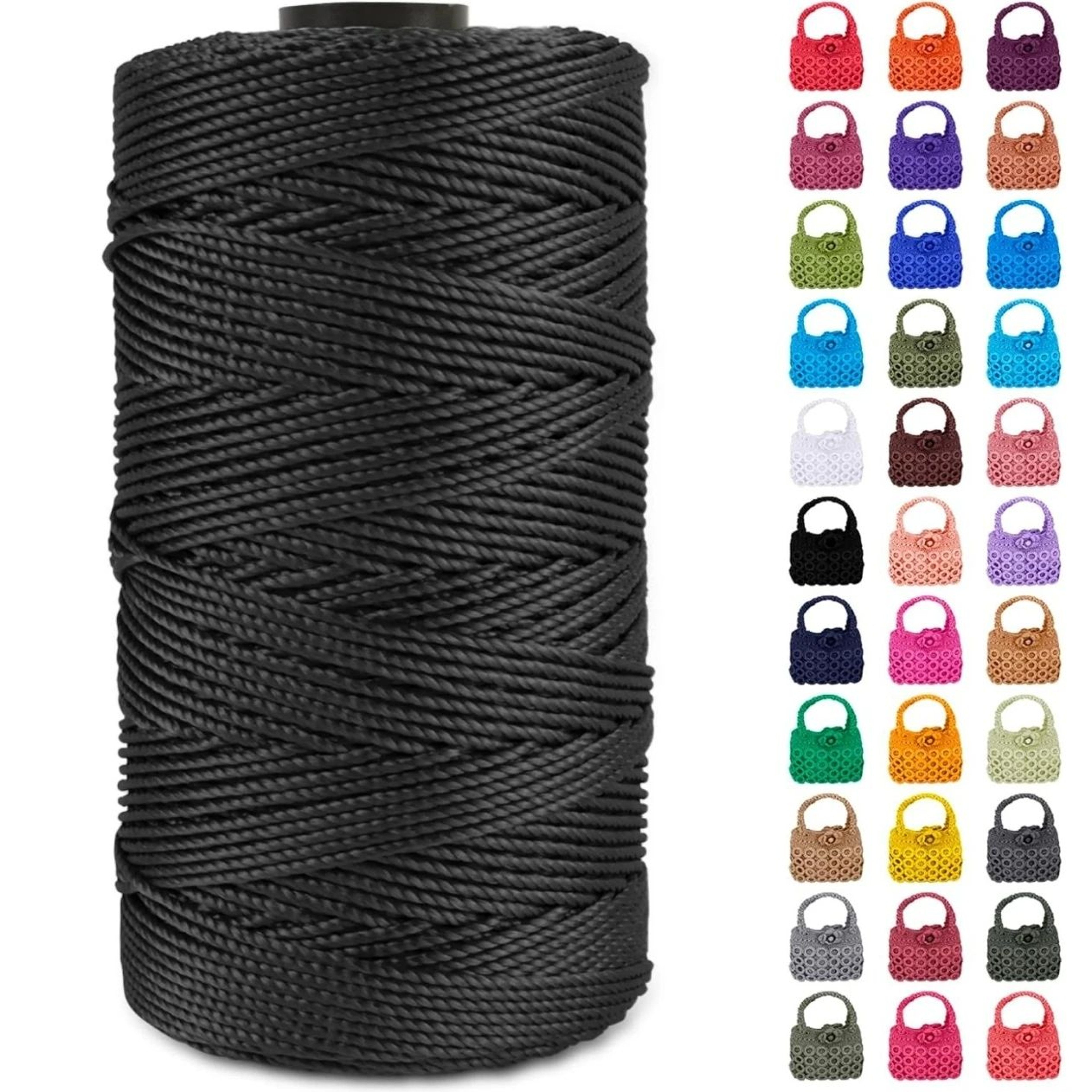 Ice Silk Crochet Yarn Craft Cord For Knitting And DIY Projects 0