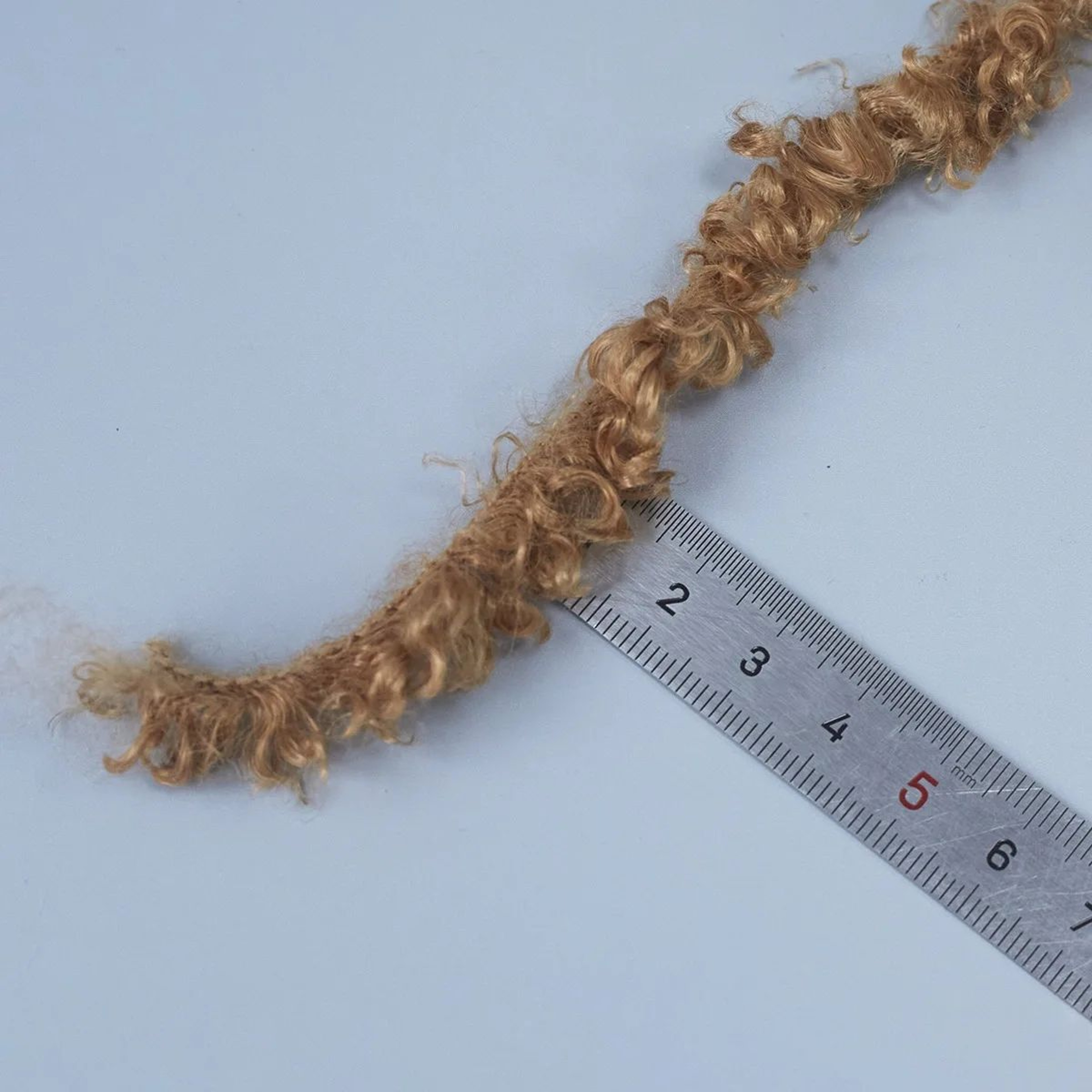 Curly Soft Yarn For Crochet And Knitting Projects 4