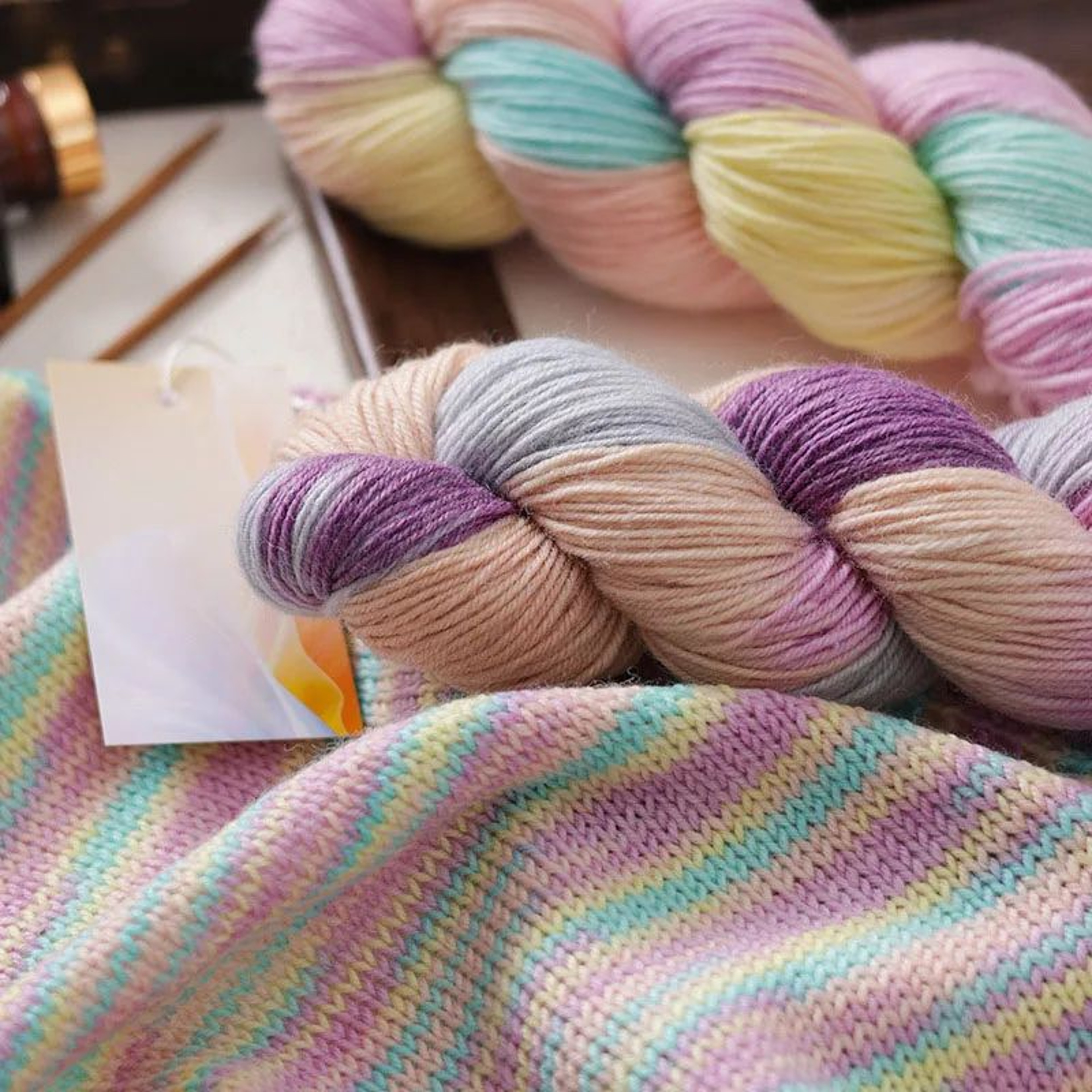 Merino Wool Yarn For Crochet And Knitting Projects 1