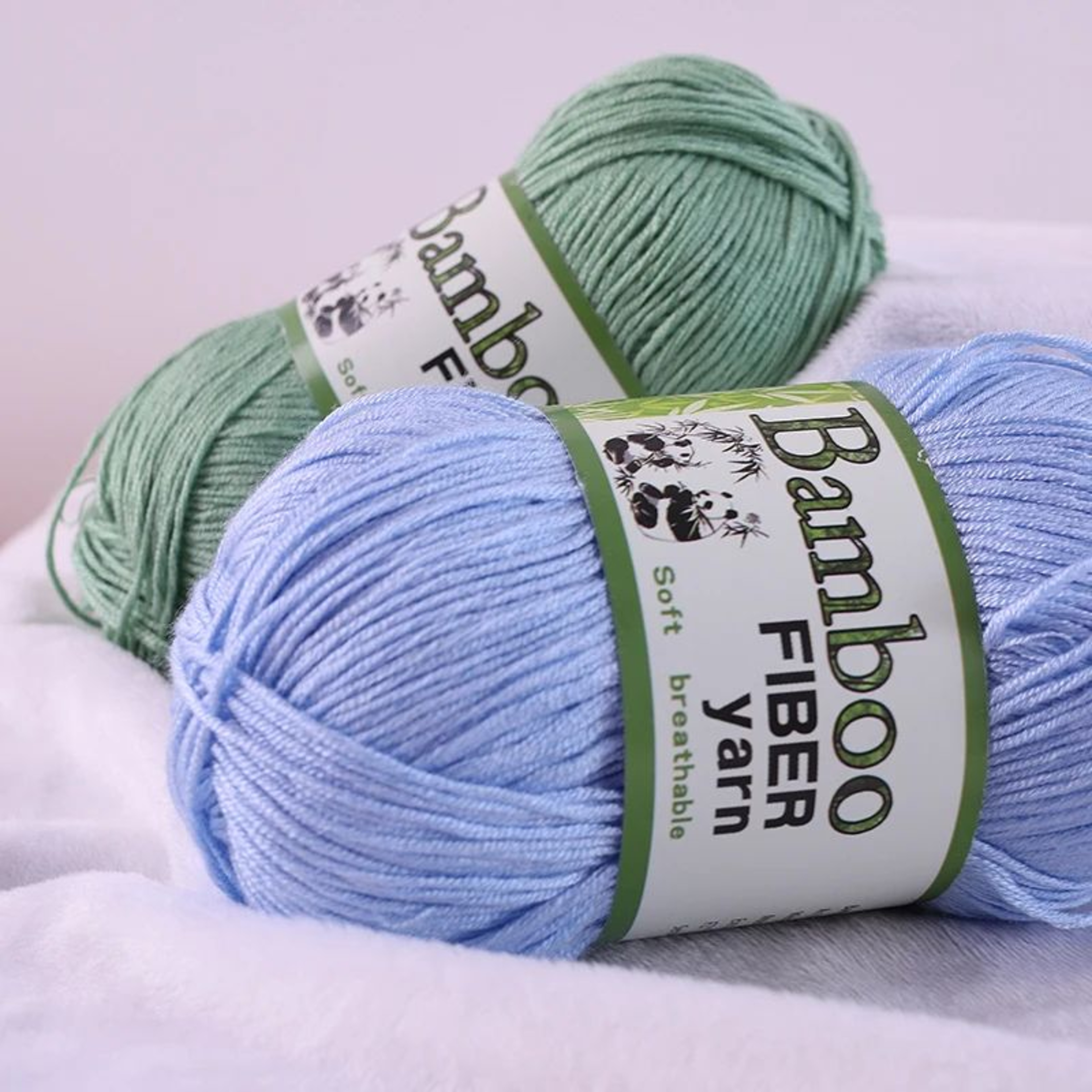 Bamboo Cotton Yarn Set For Crochet And Knitting 2