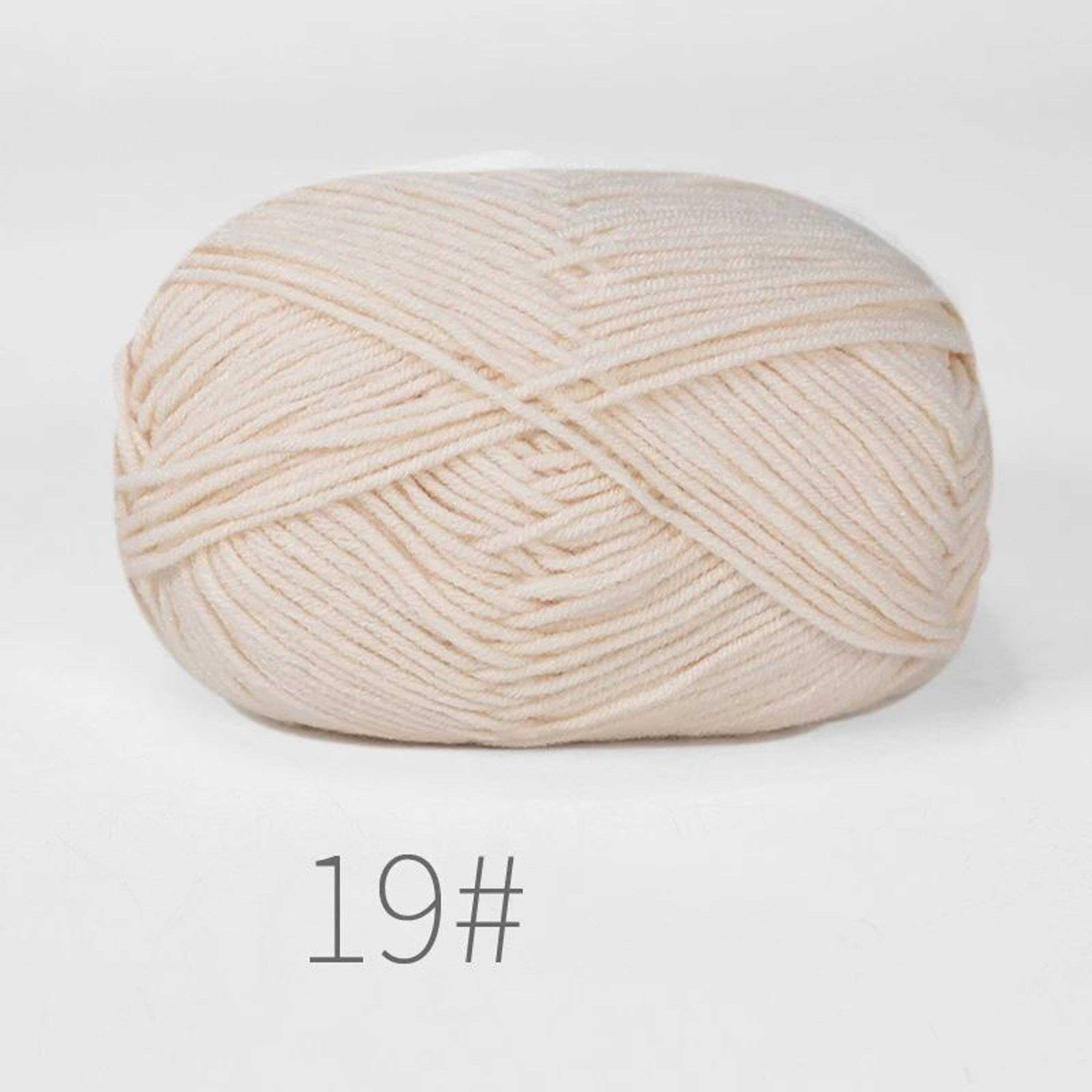 5 Pack Mixed Color Milk Cotton Yarn For Crochet And Knitting 19