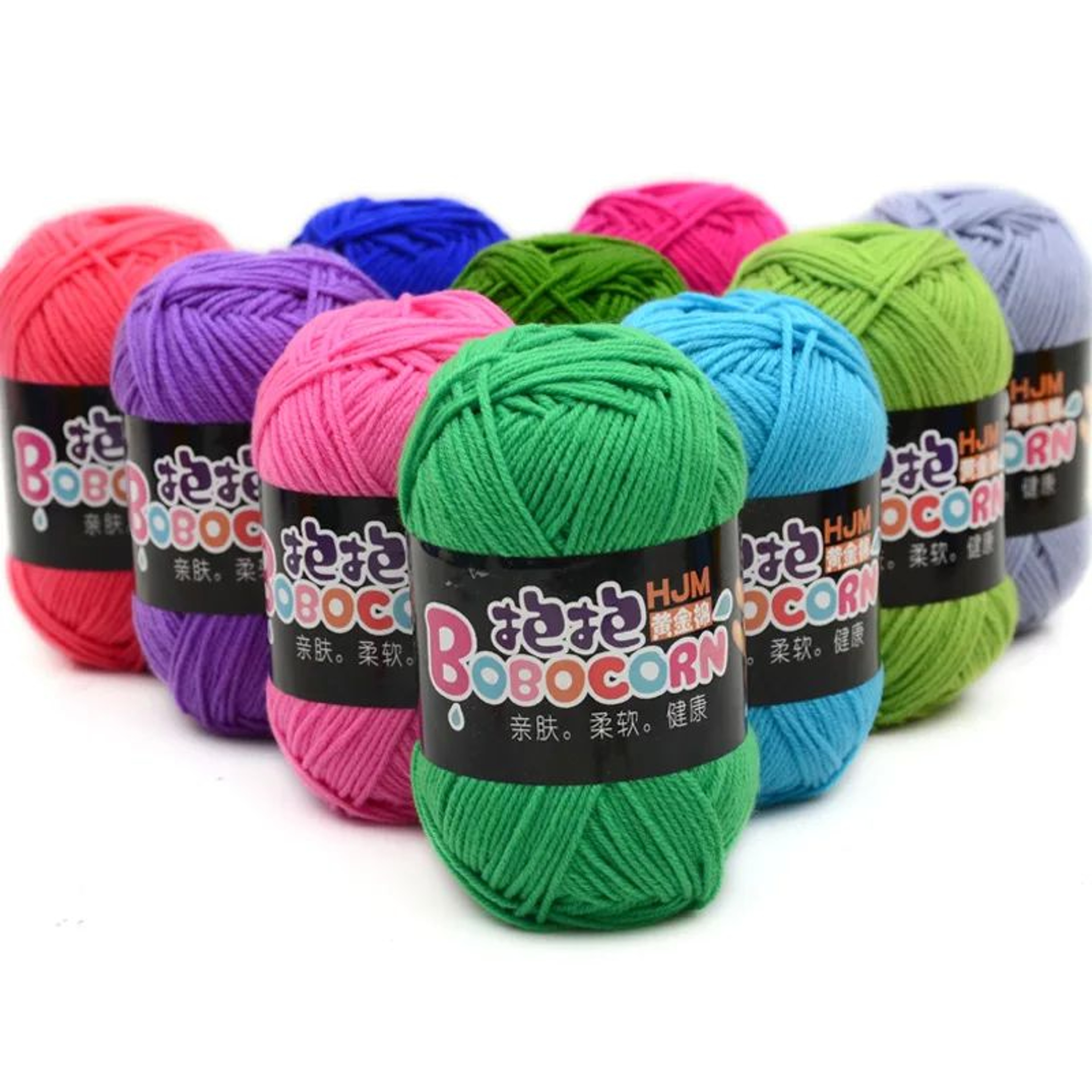 Milk Cotton Worsted Yarn For Crochet And Knitting 0