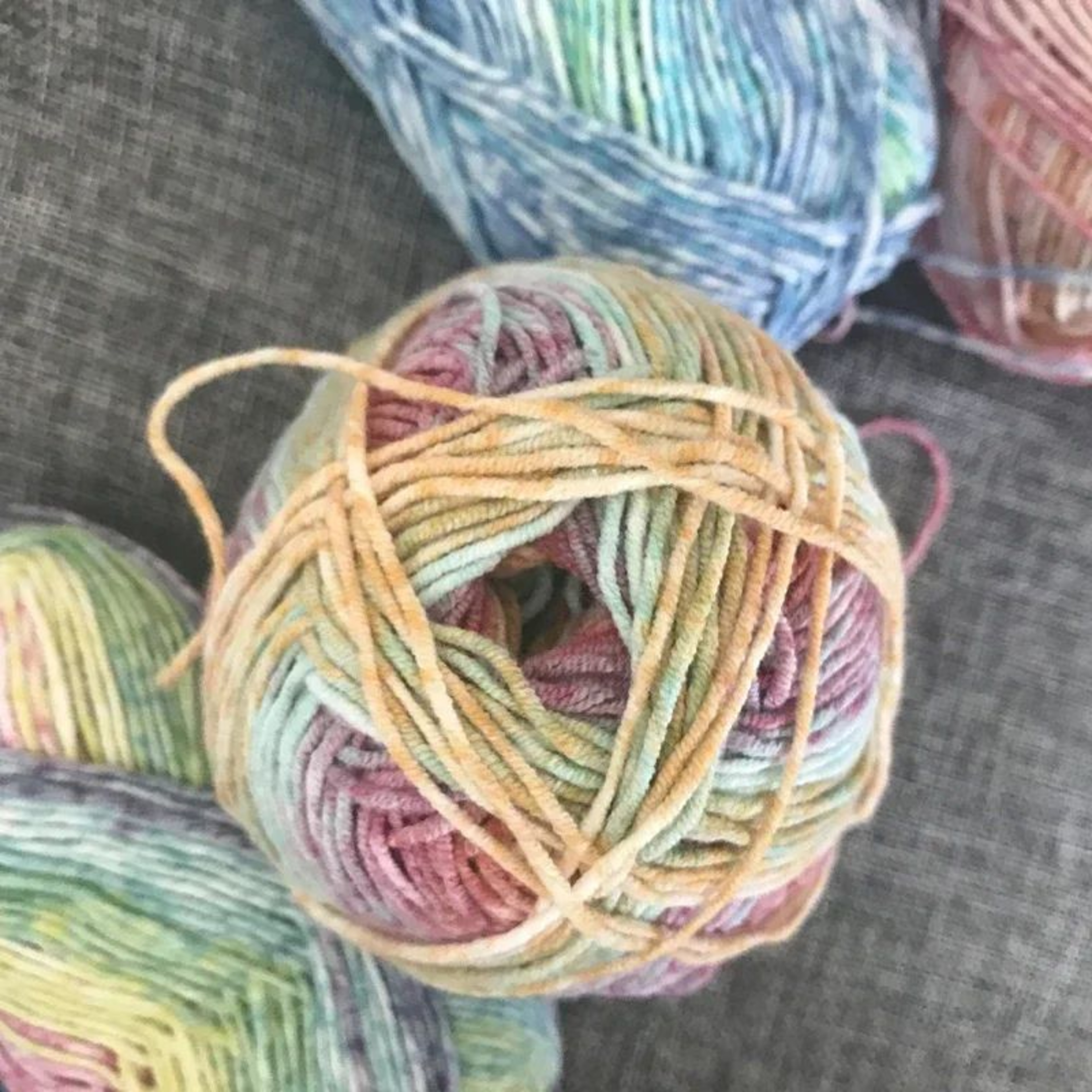 5 Pack Rainbow Milk Cotton Yarn For Crochet And Knitting 3