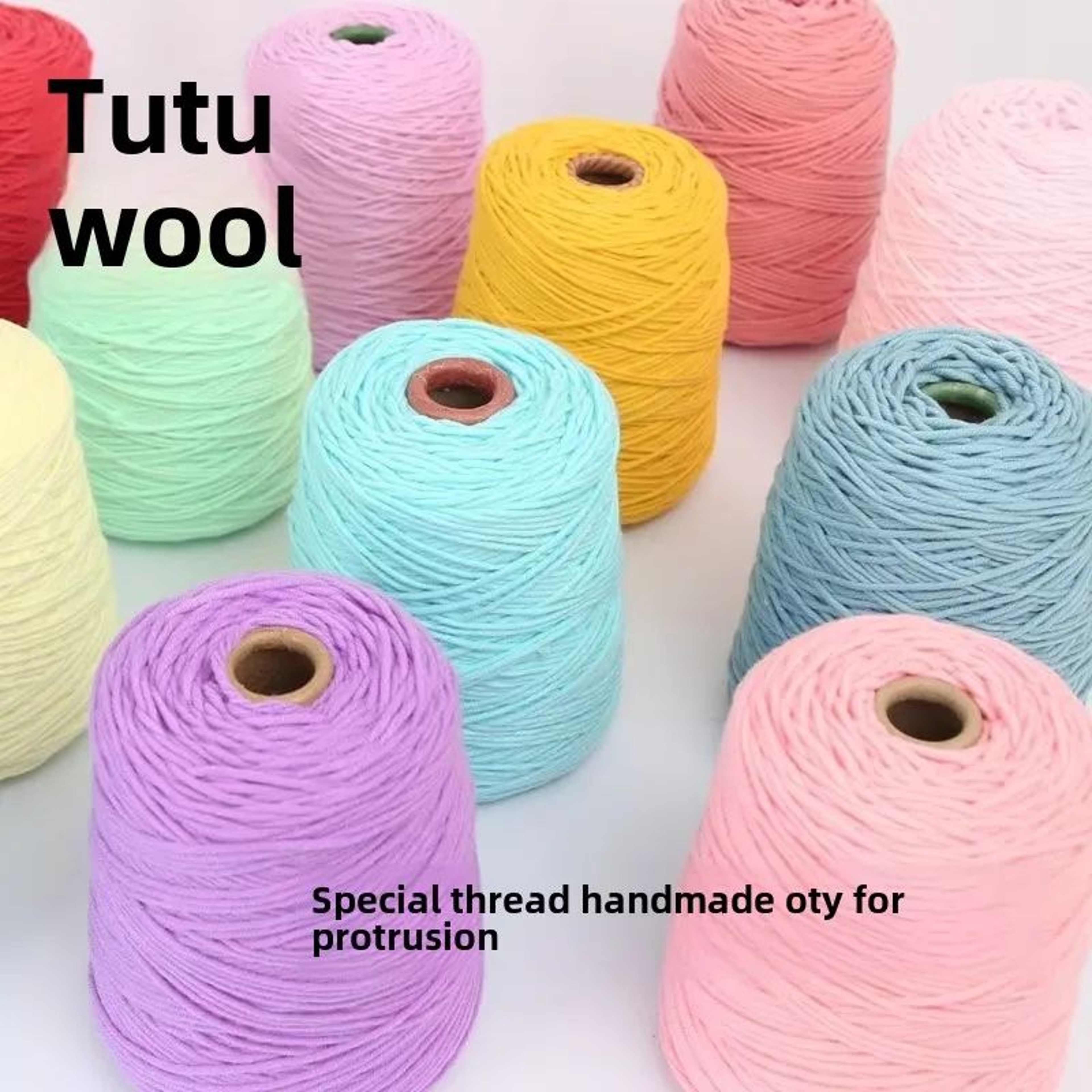Tufting Cotton Yarn For Rug Making And Carpet Crafts 0