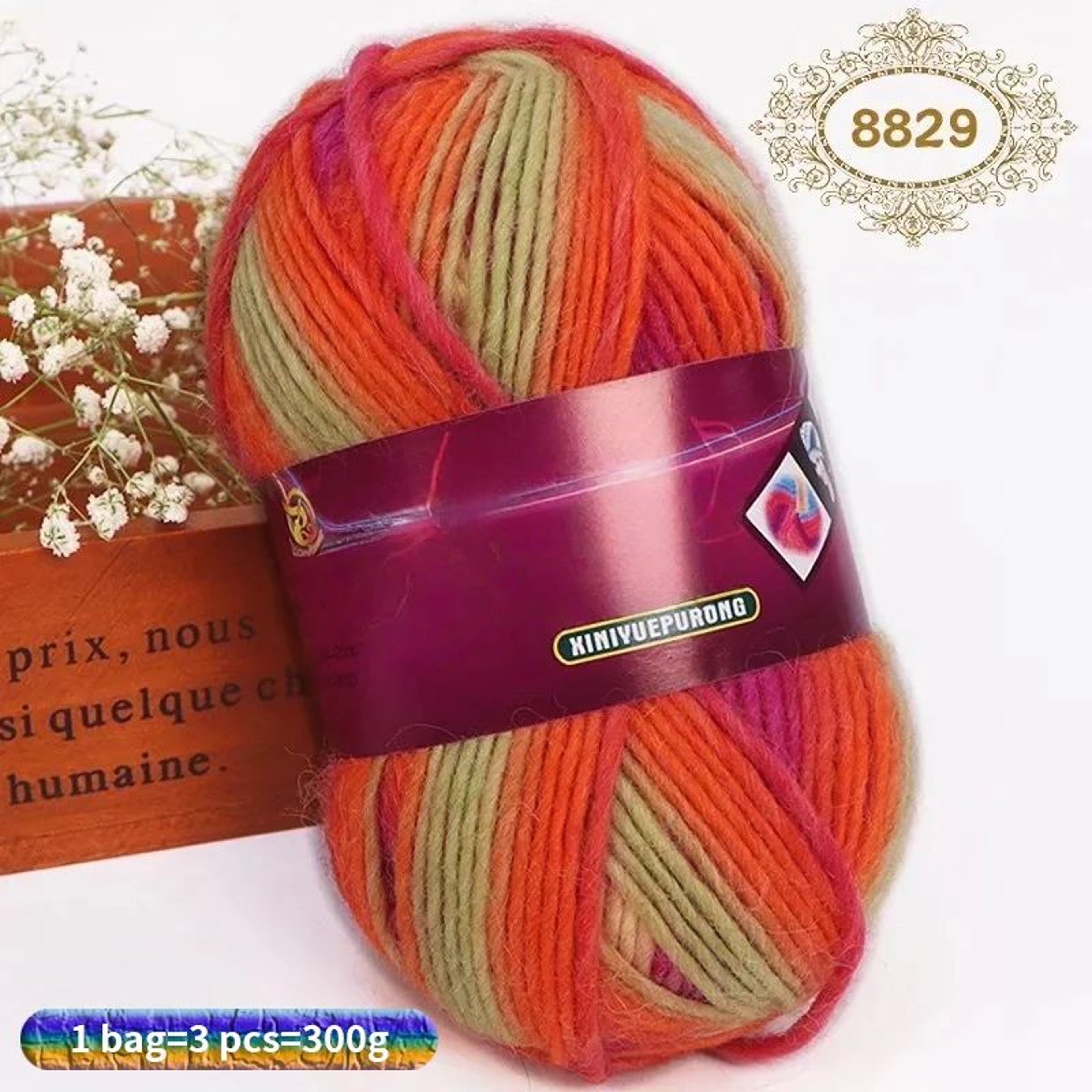 Gradient Wool Yarn Pack 106 Oz For Knitting And Crochet 18
