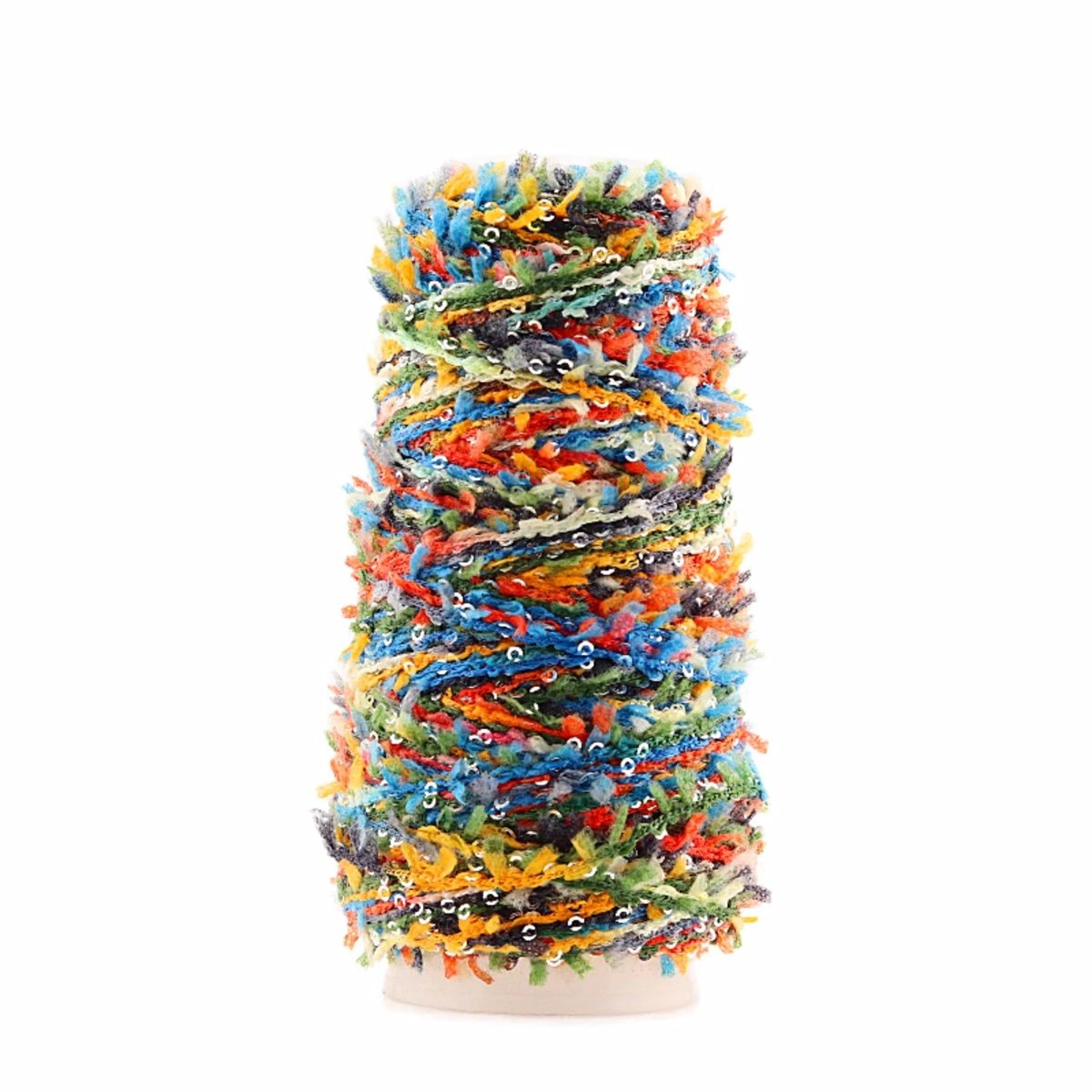 Silk Sequin Fancy Yarn 18 Oz For Knitting And Crochet 10