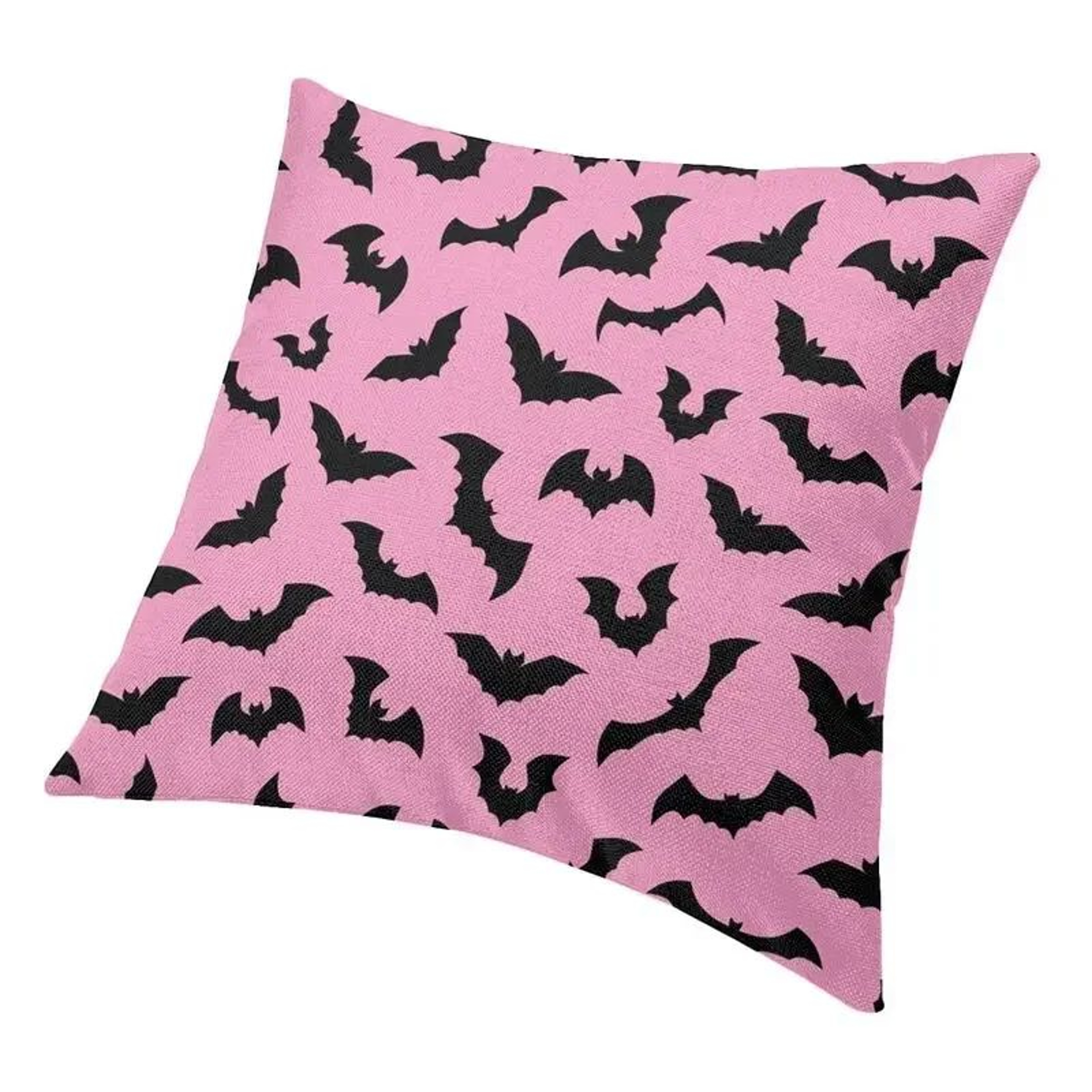 Pastel Goth Halloween Throw Pillow Cover 4