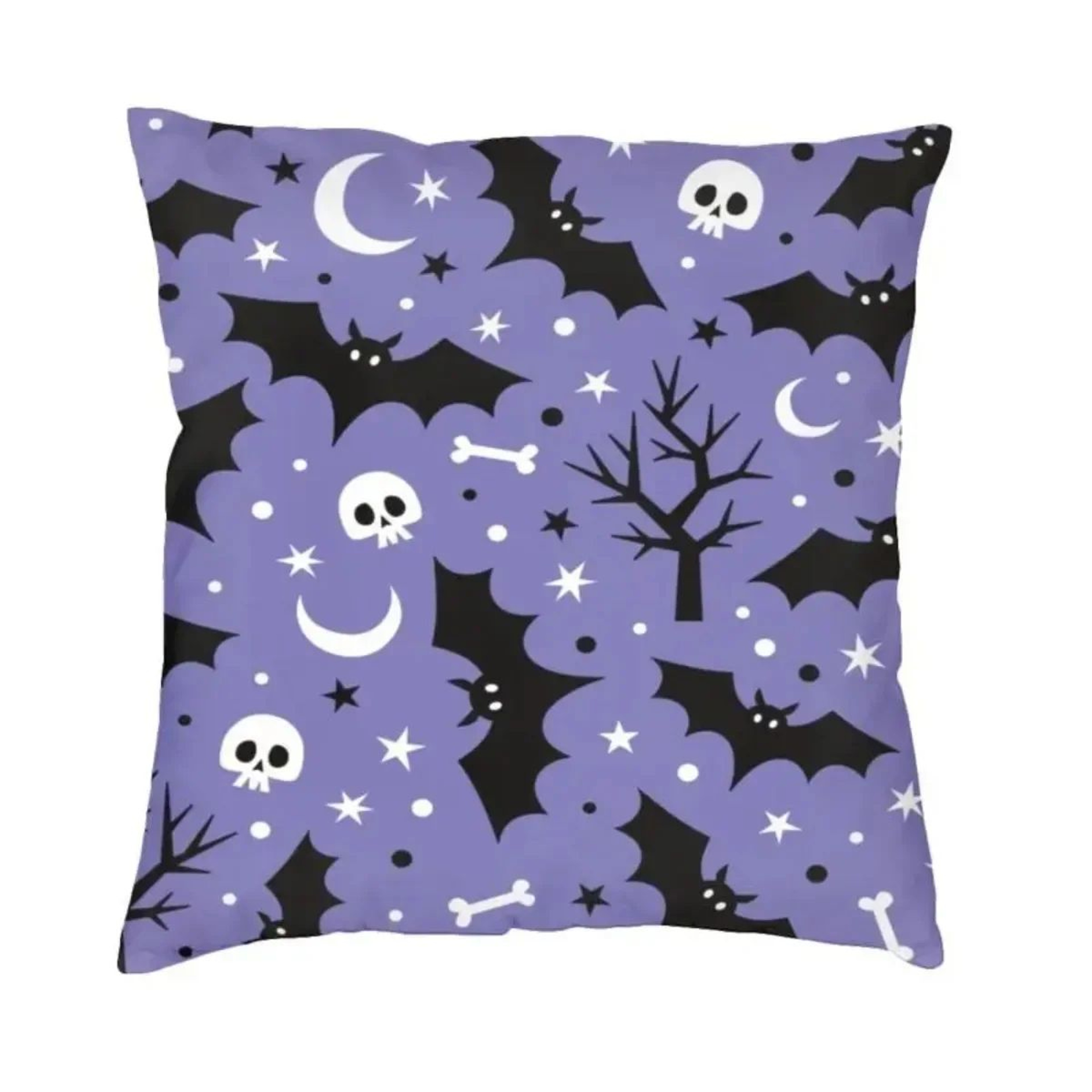 Pastel Goth Halloween Throw Pillow Cover 7