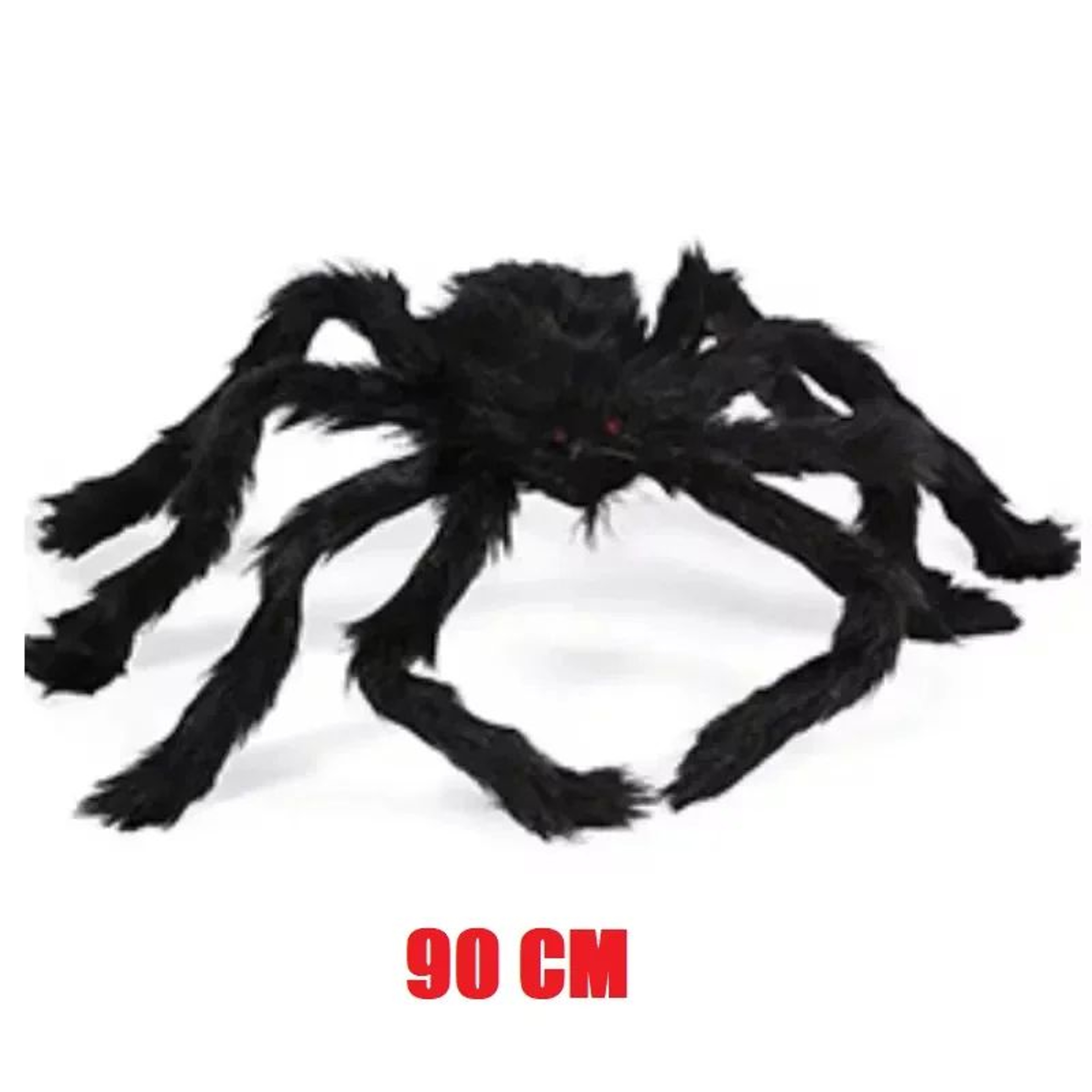 Giant Plush Halloween Spider Decoration 9
