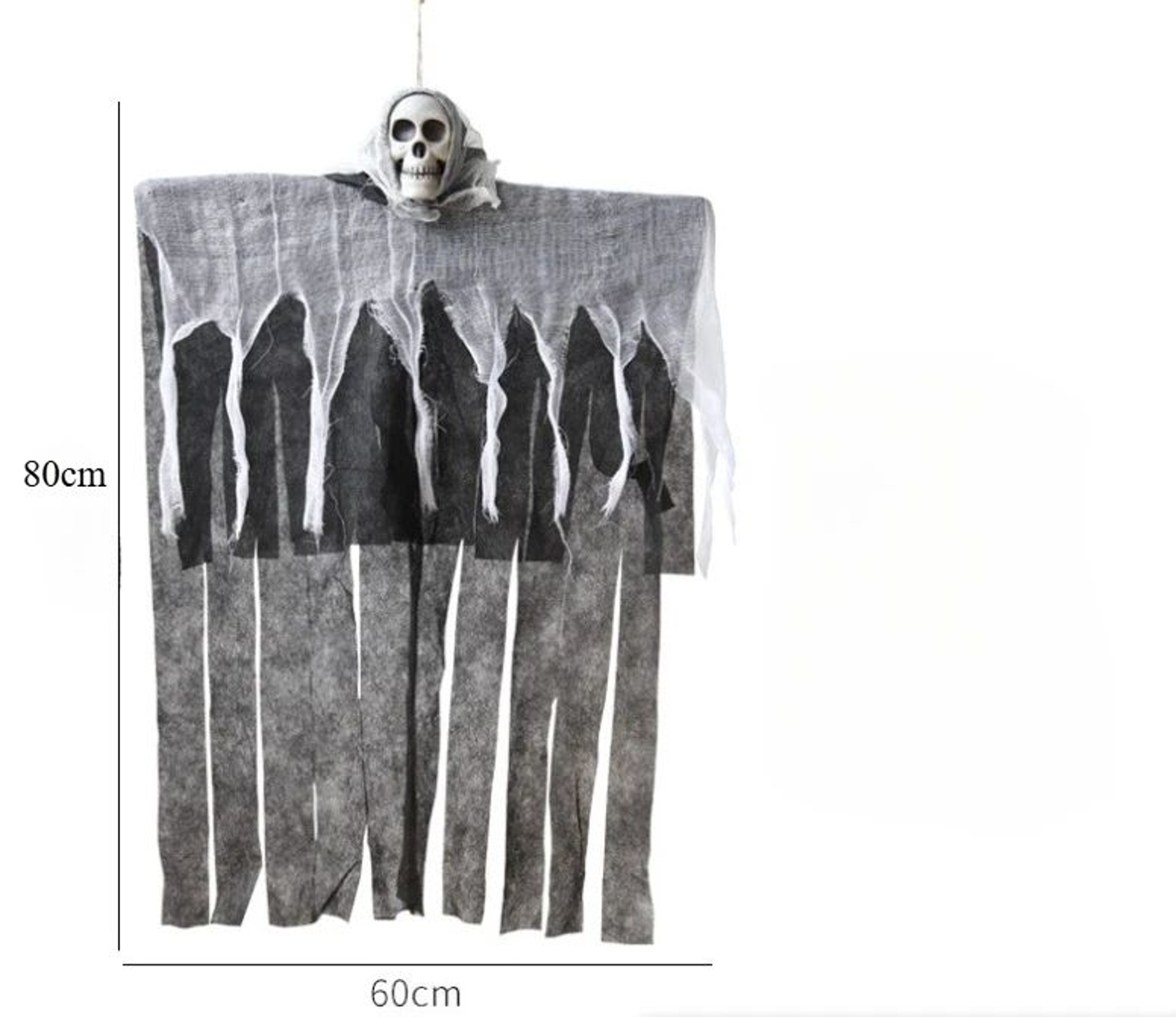 Glowing Skull Hanging Ghost Halloween Decor 6