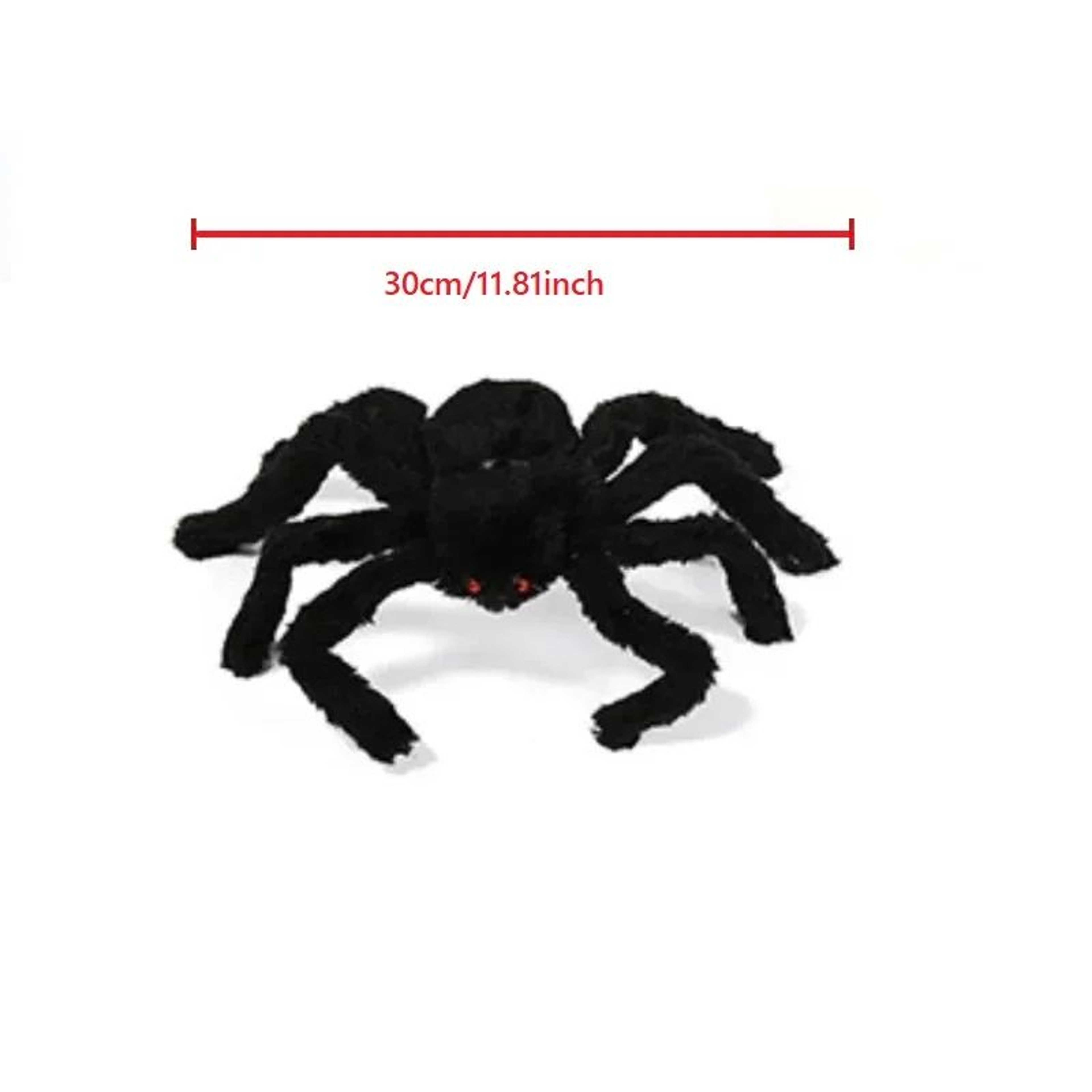 Giant Hairy Spider Halloween Yard Decor 6