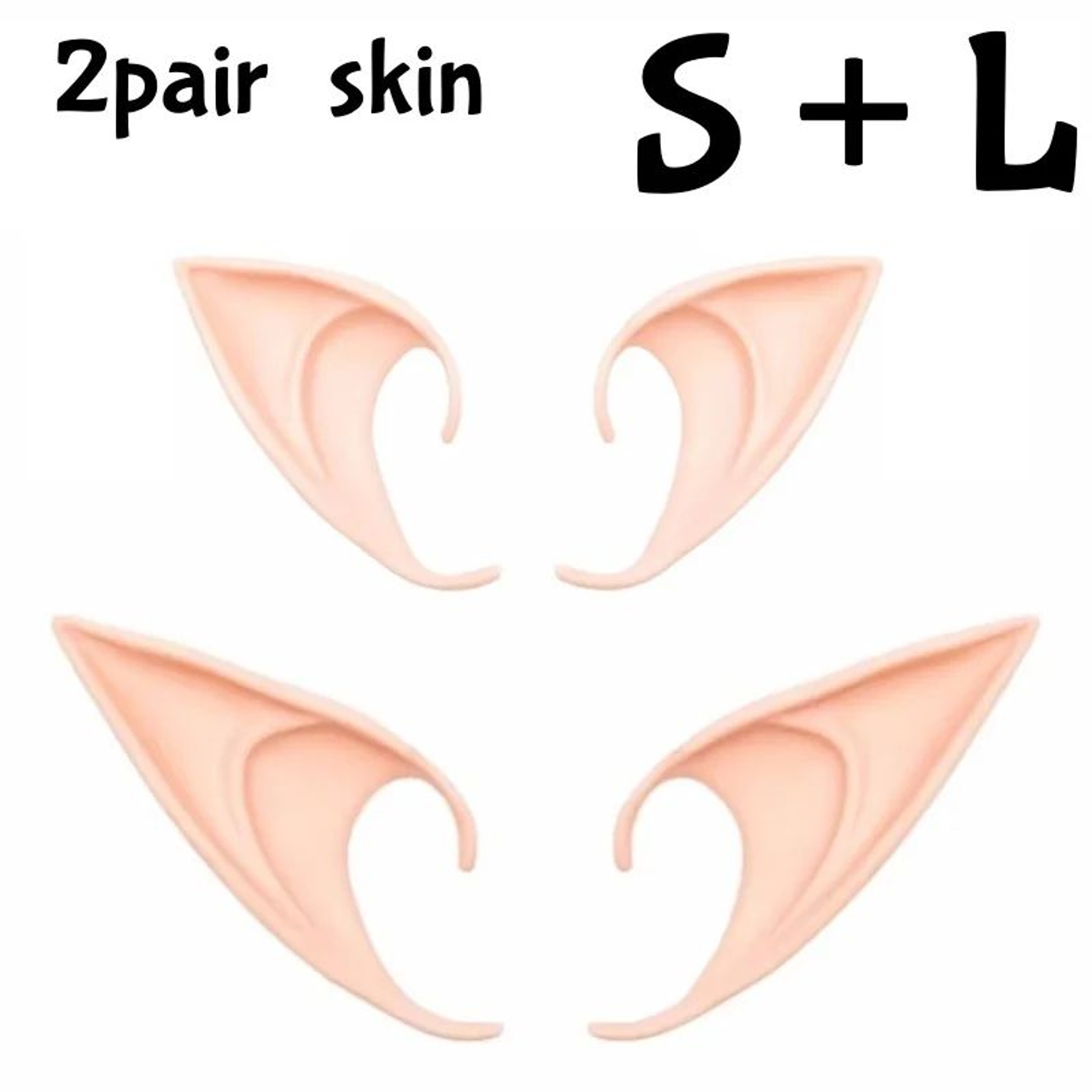 Silicone Elf Ears Cosplay Costume 8