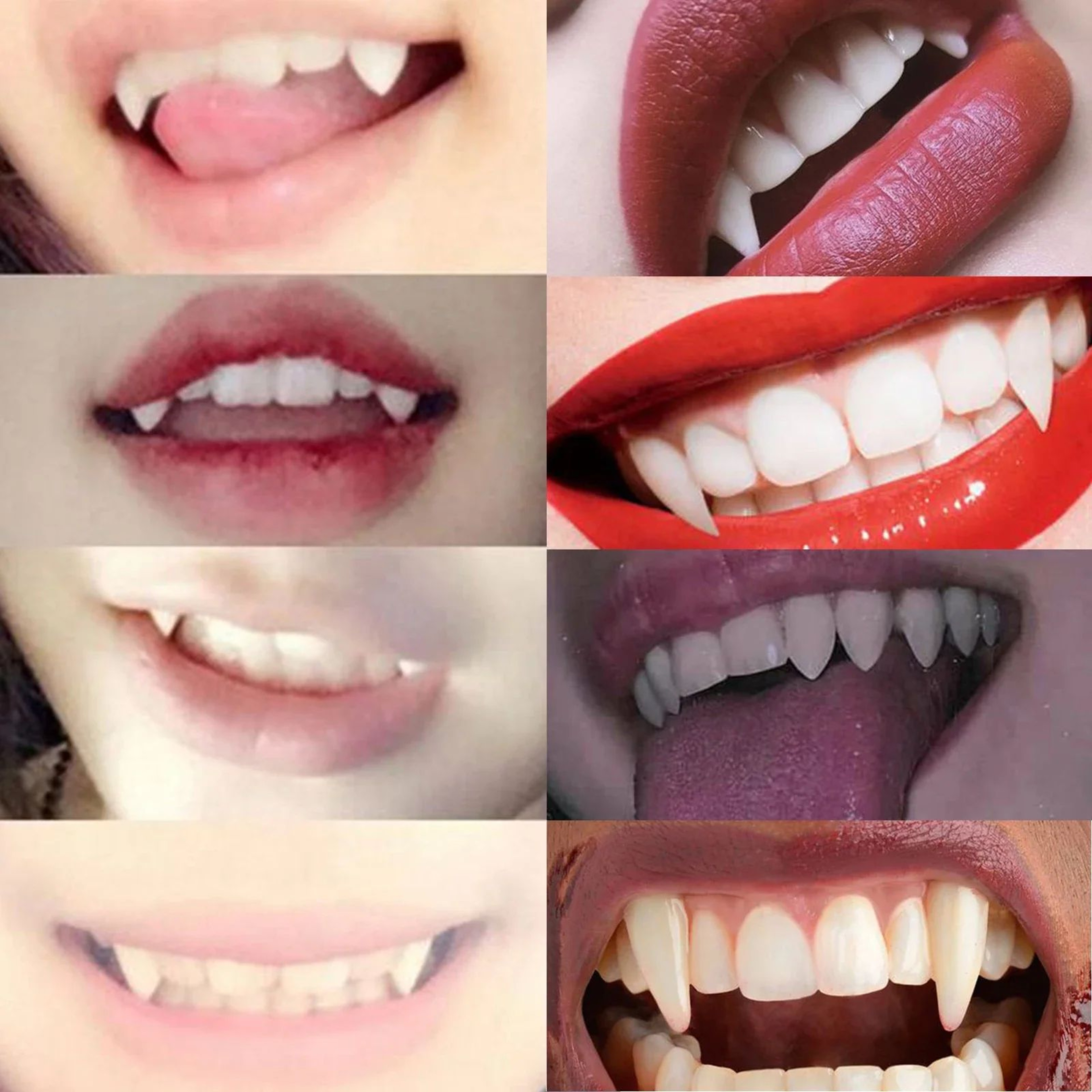 Vampire Fang Teeth Cosplay Set 2