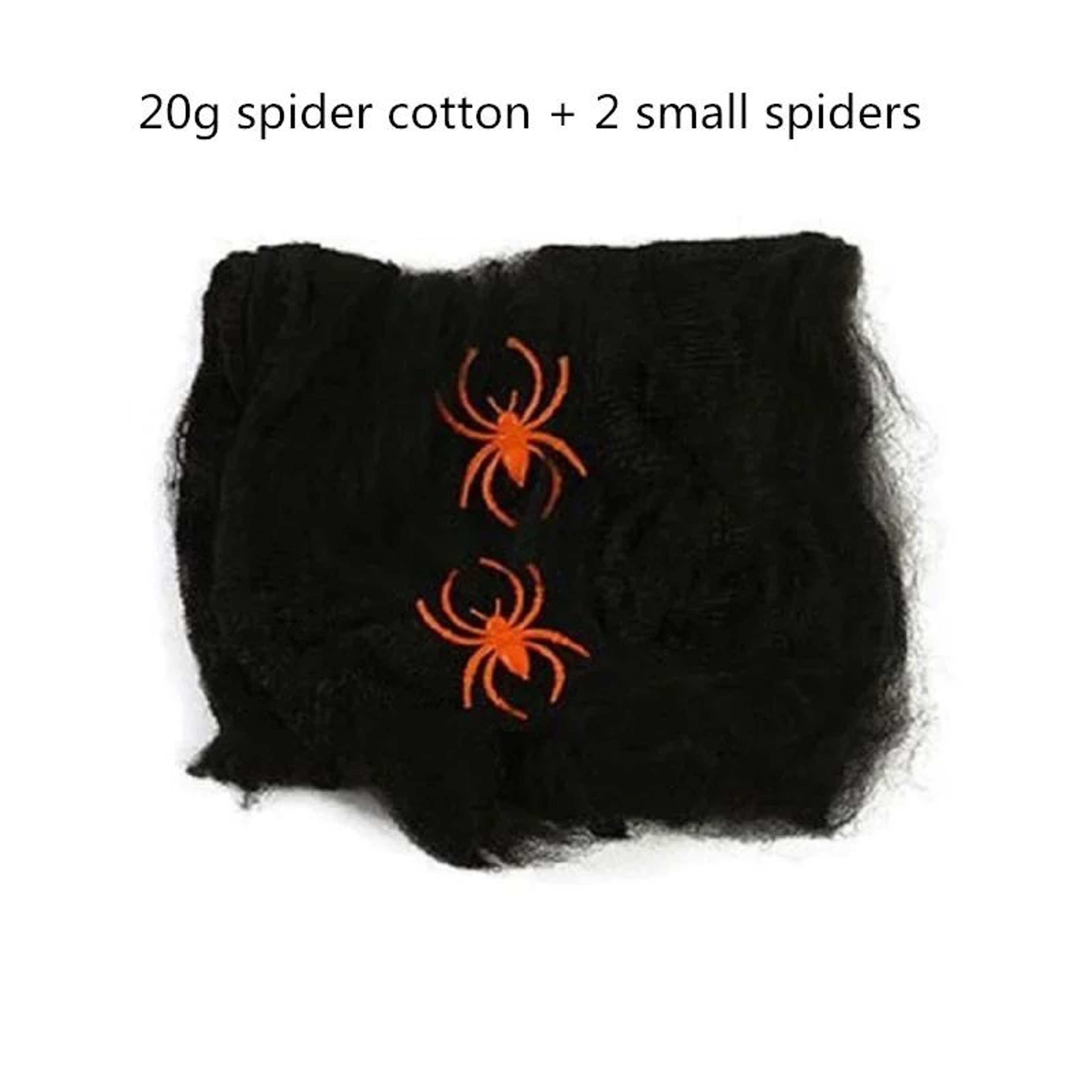 Giant Black Halloween Spider Decoration 6
