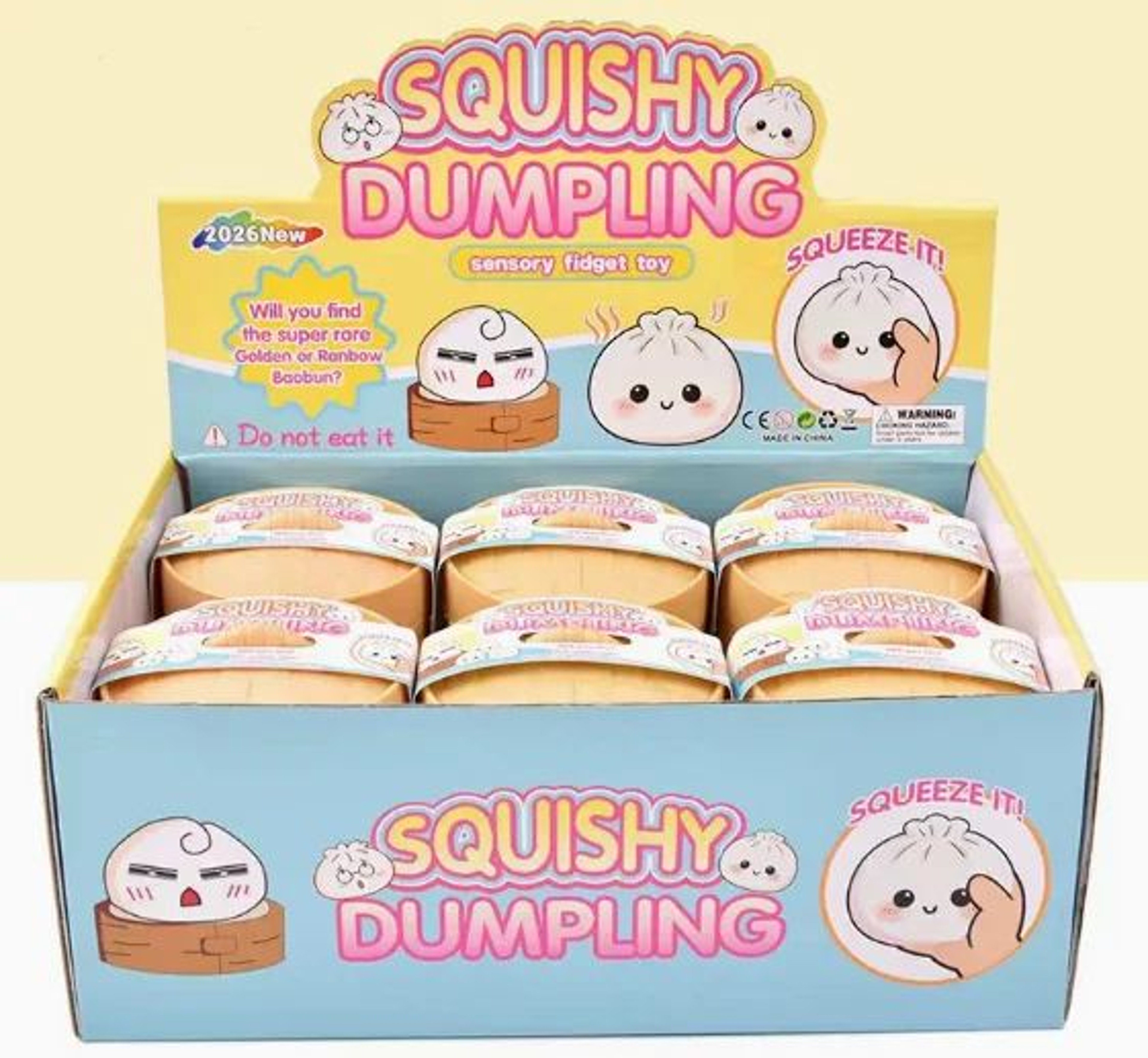 Slow Rebound Dumpling Squishy Toy 7