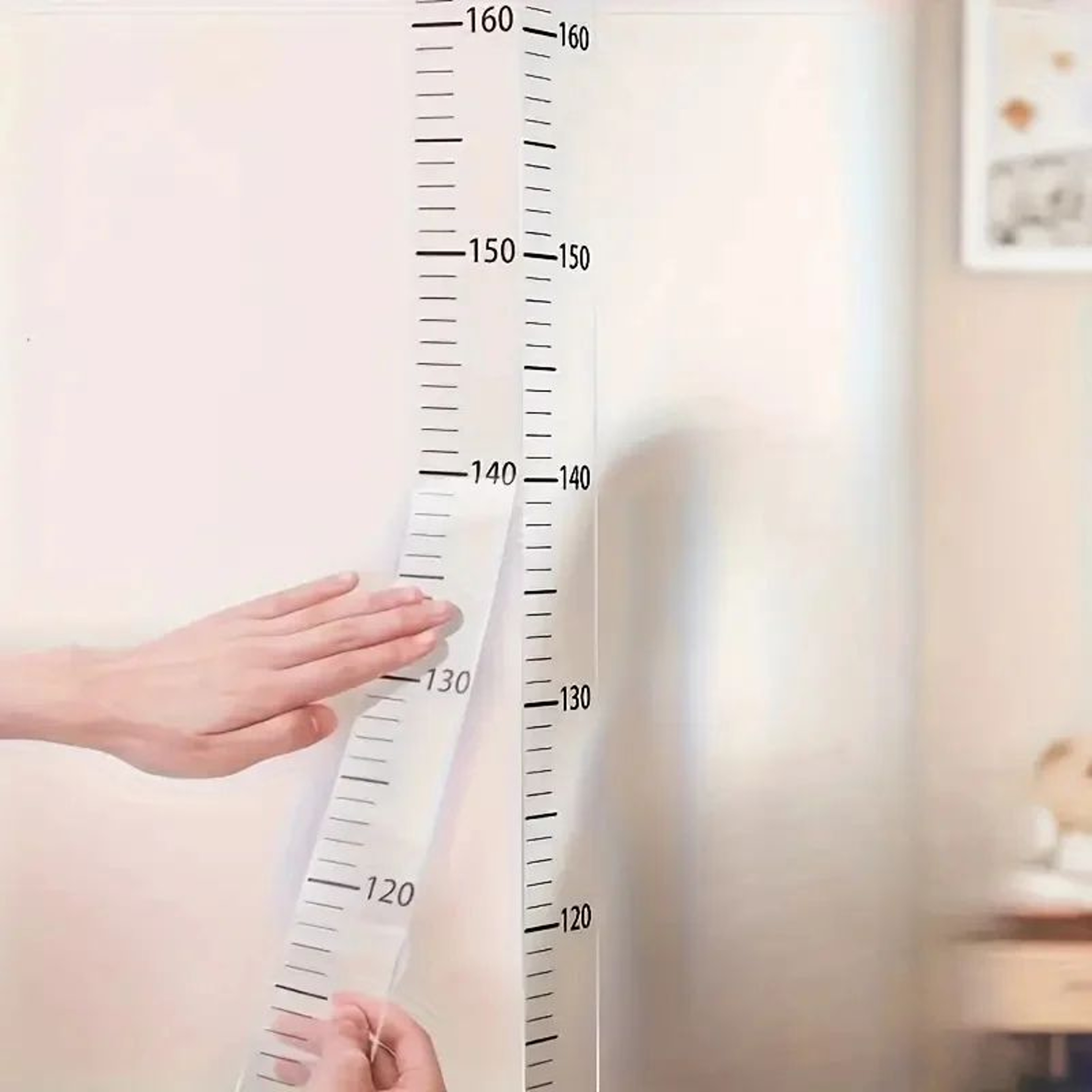 Removable Wall Height Measurement Chart 1
