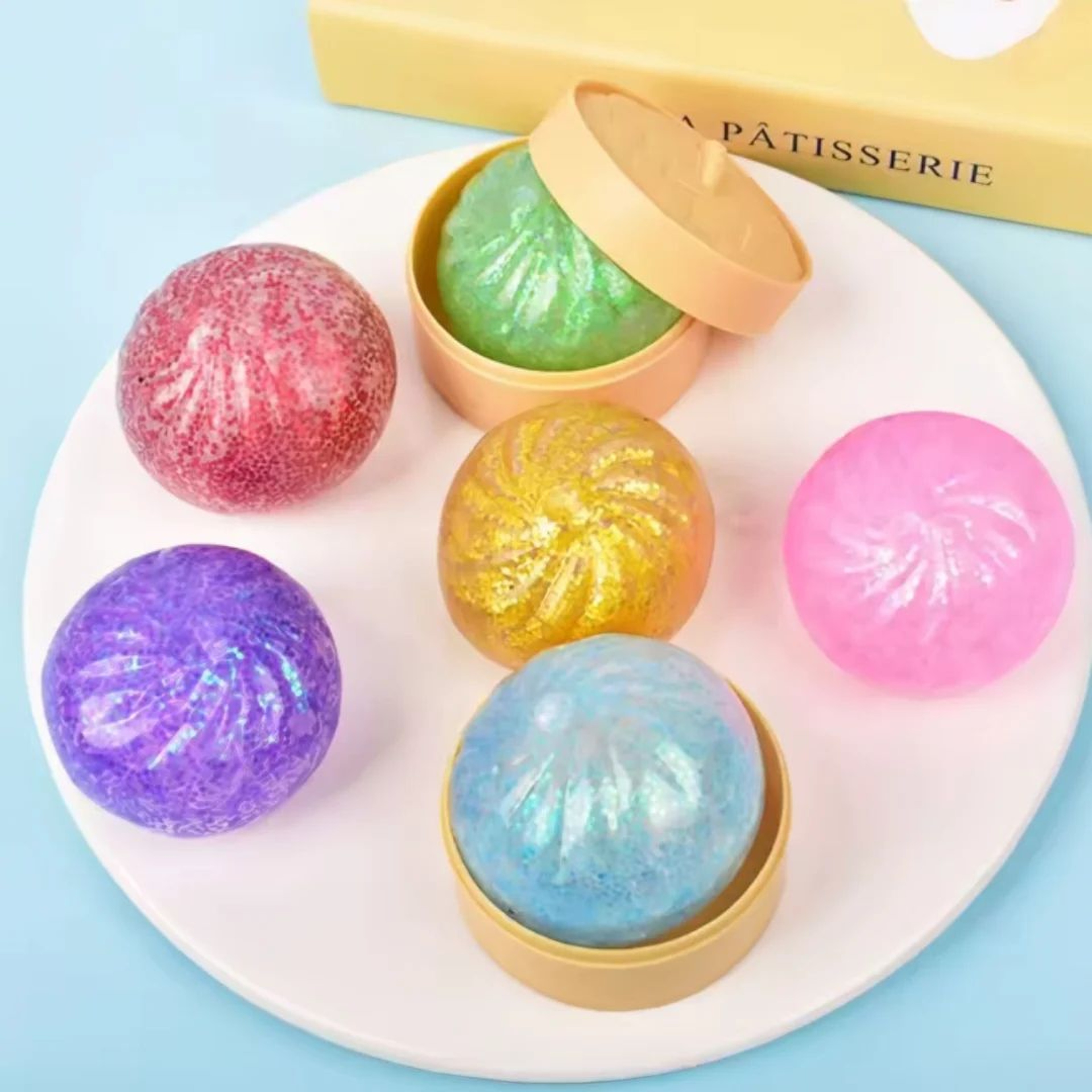 Dumpling Squishy Stress Relief Sensory Toy 2