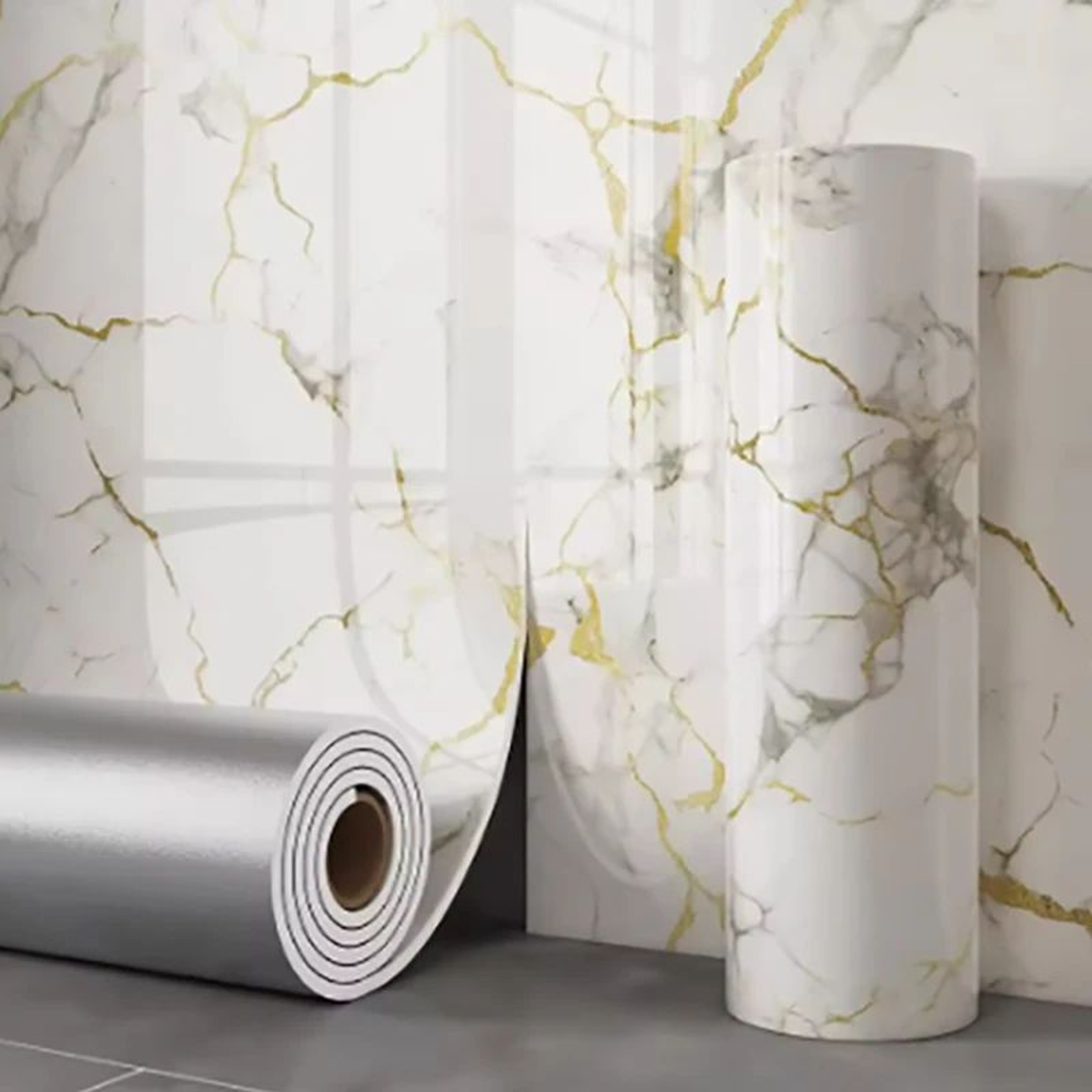 Marble Foam Peel And Stick Wallpaper 6