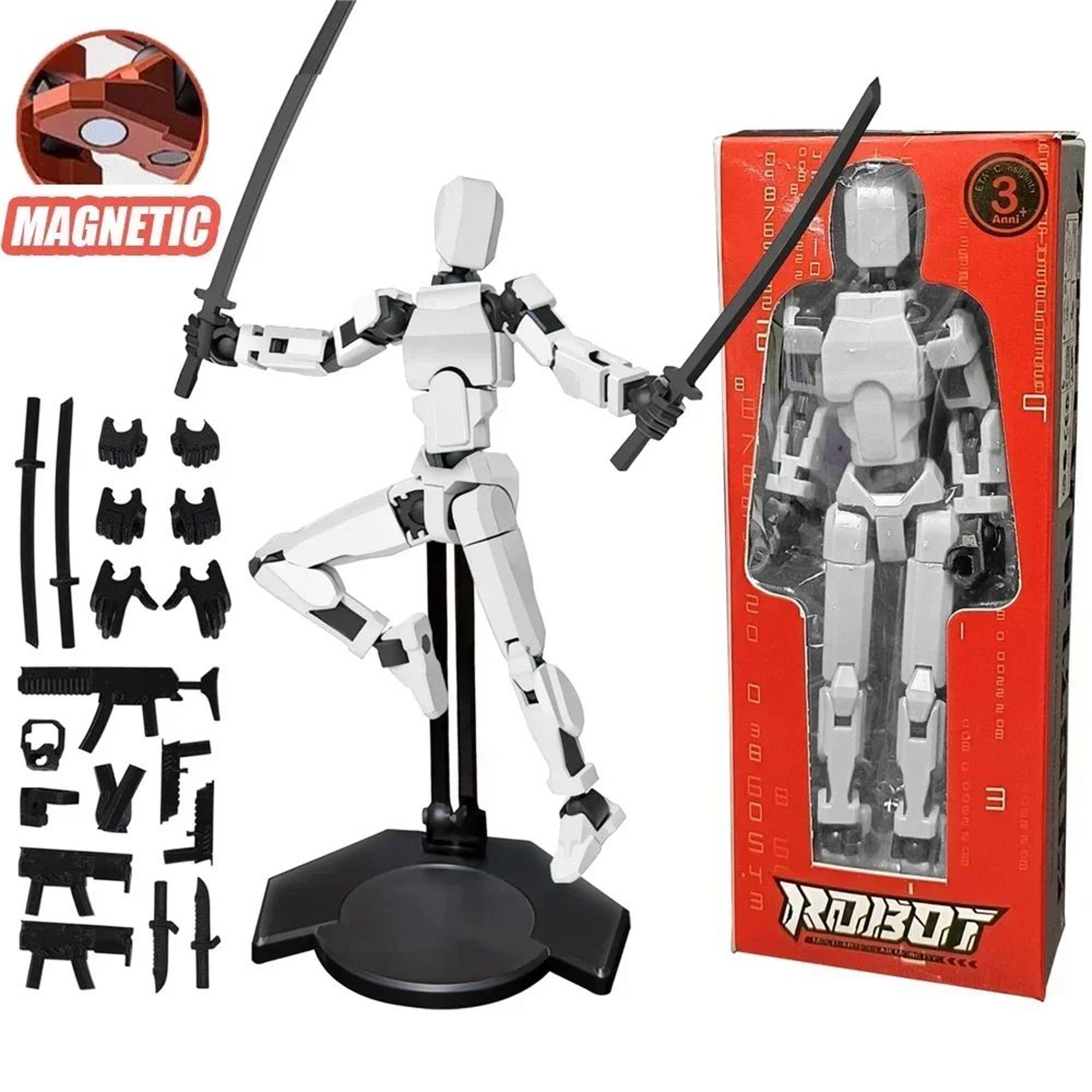 T13 Poseable Robot Action Figure 7