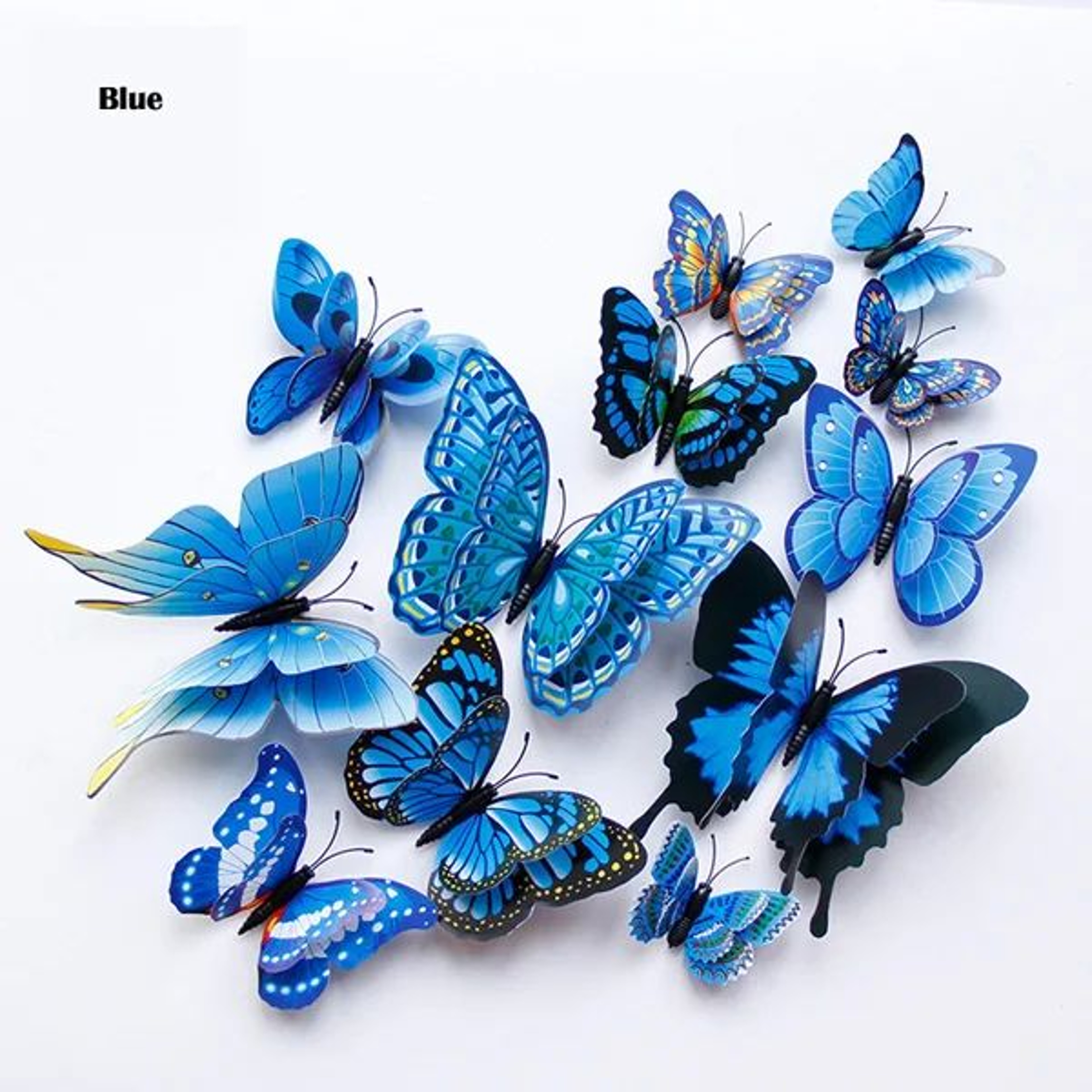 3D Butterfly Wall Stickers Decor Set 6