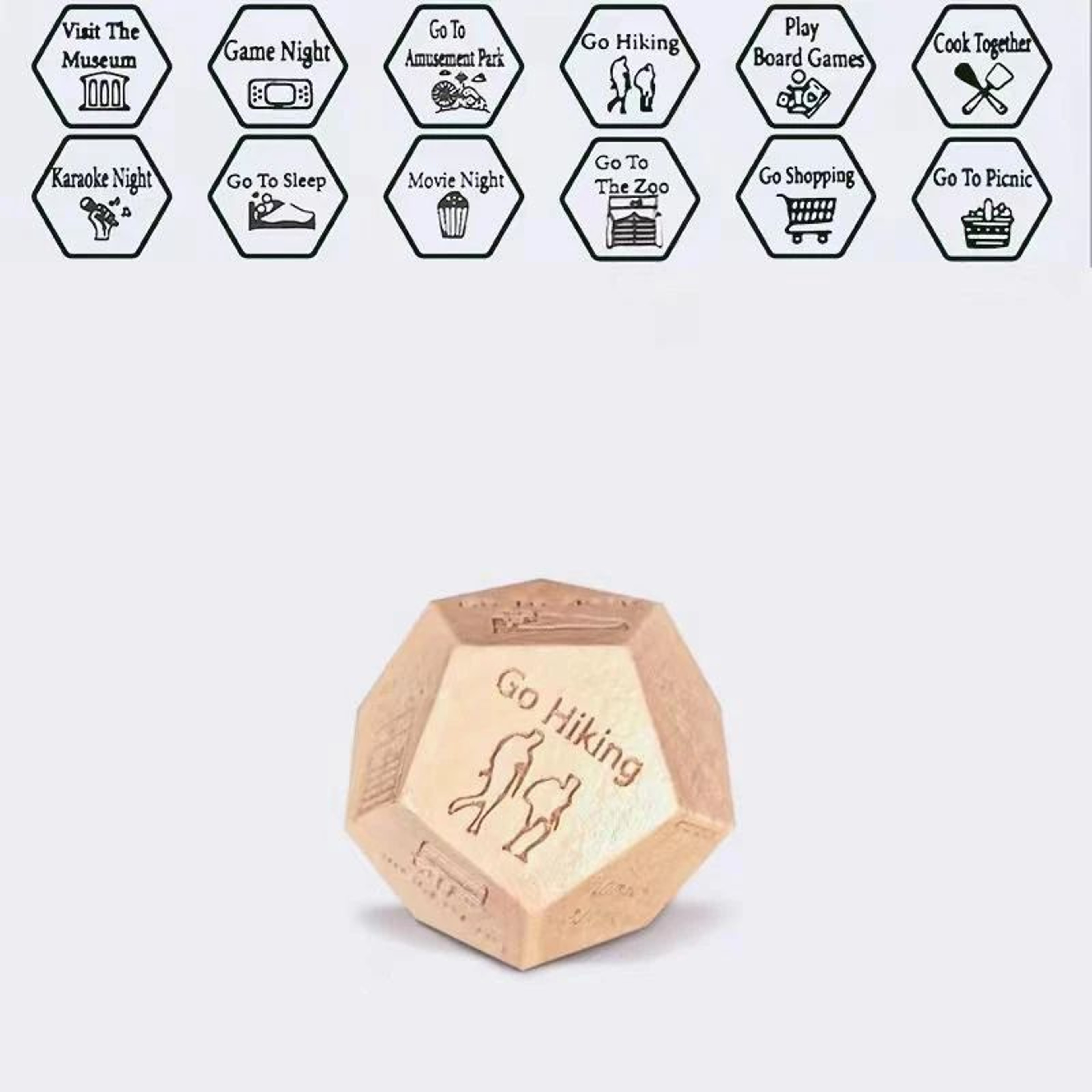 Couples Food Decision Dice Date Night Game 12