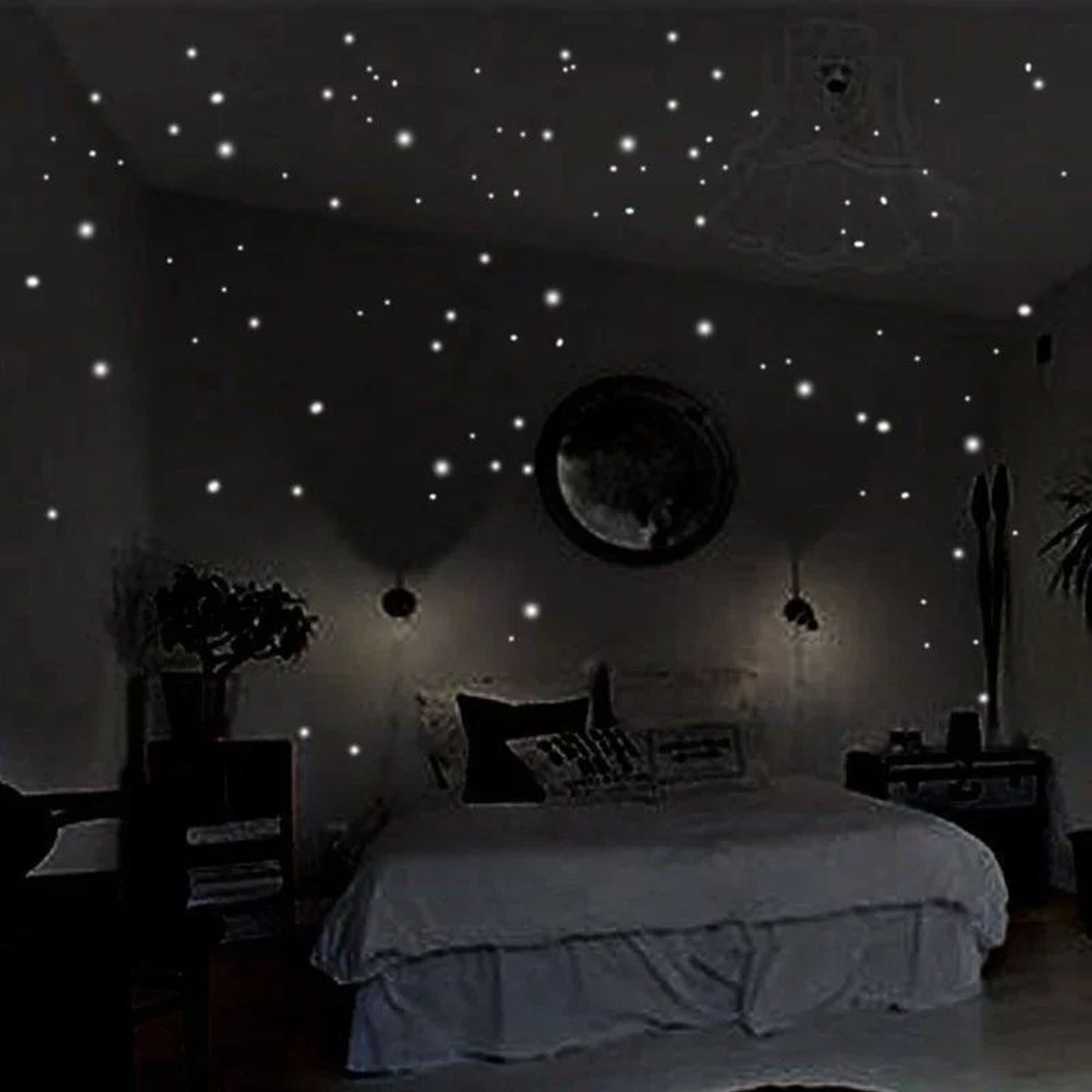 407 Piece Glow In The Dark Star Stickers 0
