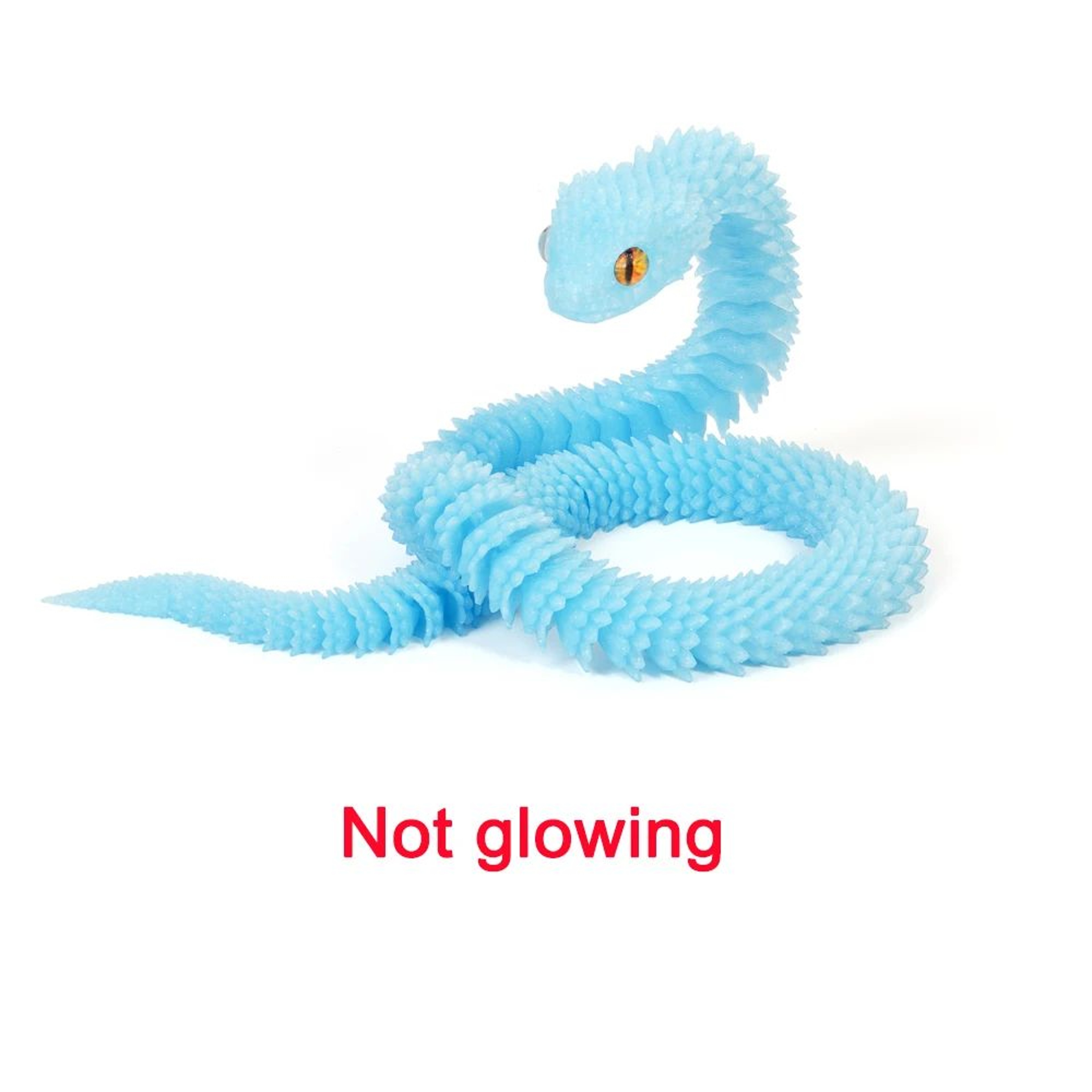 Luminous Articulated Snake Desk Figurine 11