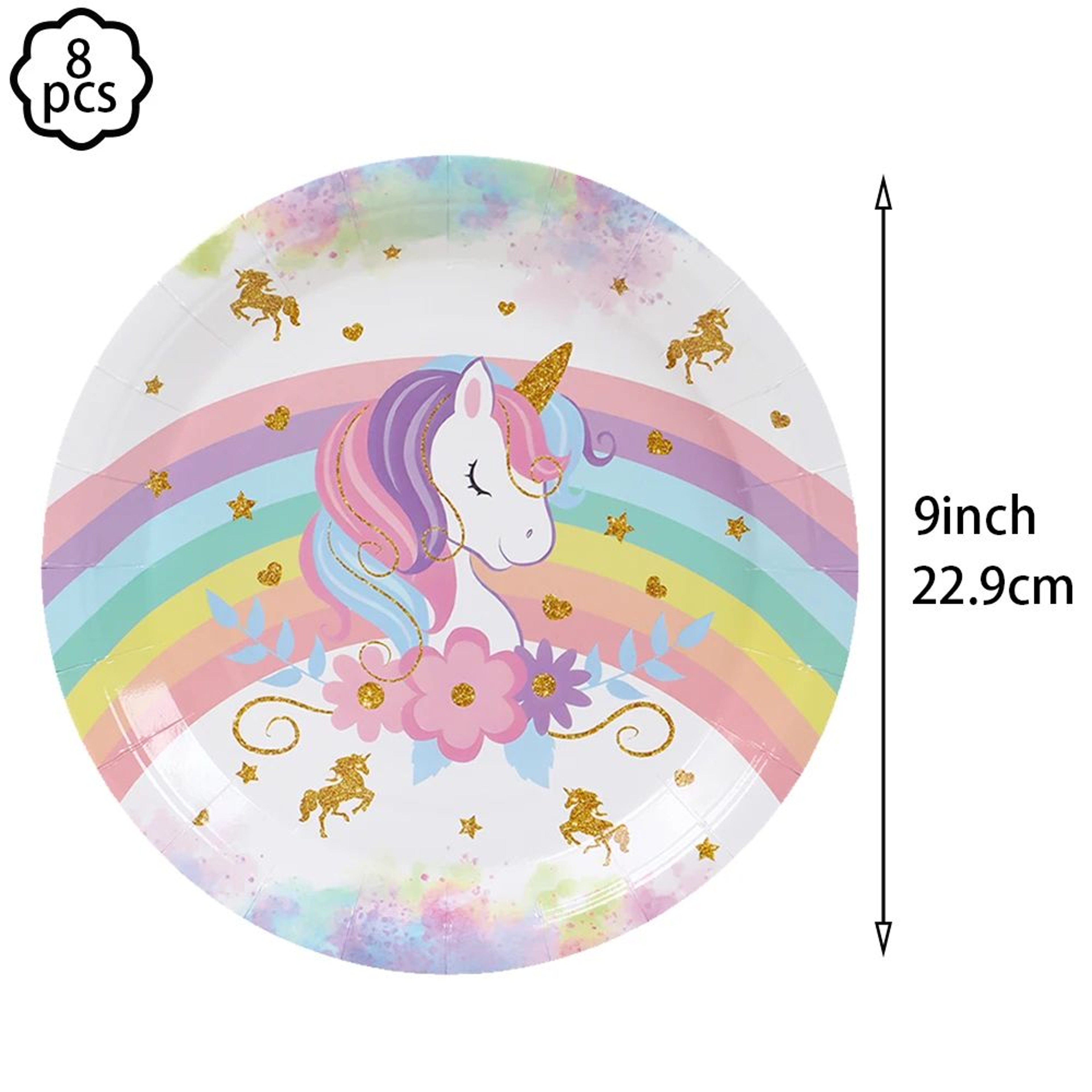 Unicorn Birthday Party Banner Decorations 9