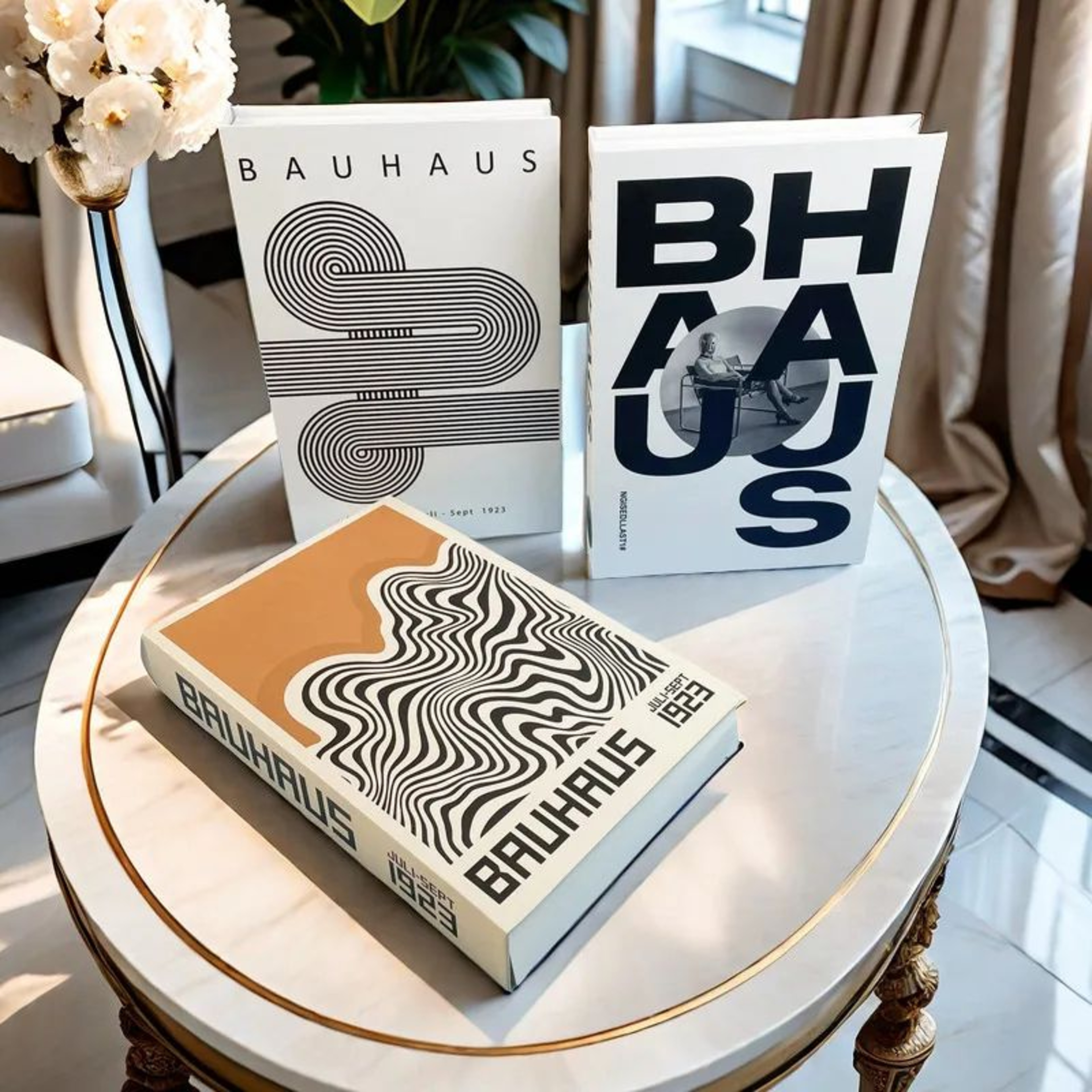 Bauhaus Decorative Book Storage Box 0