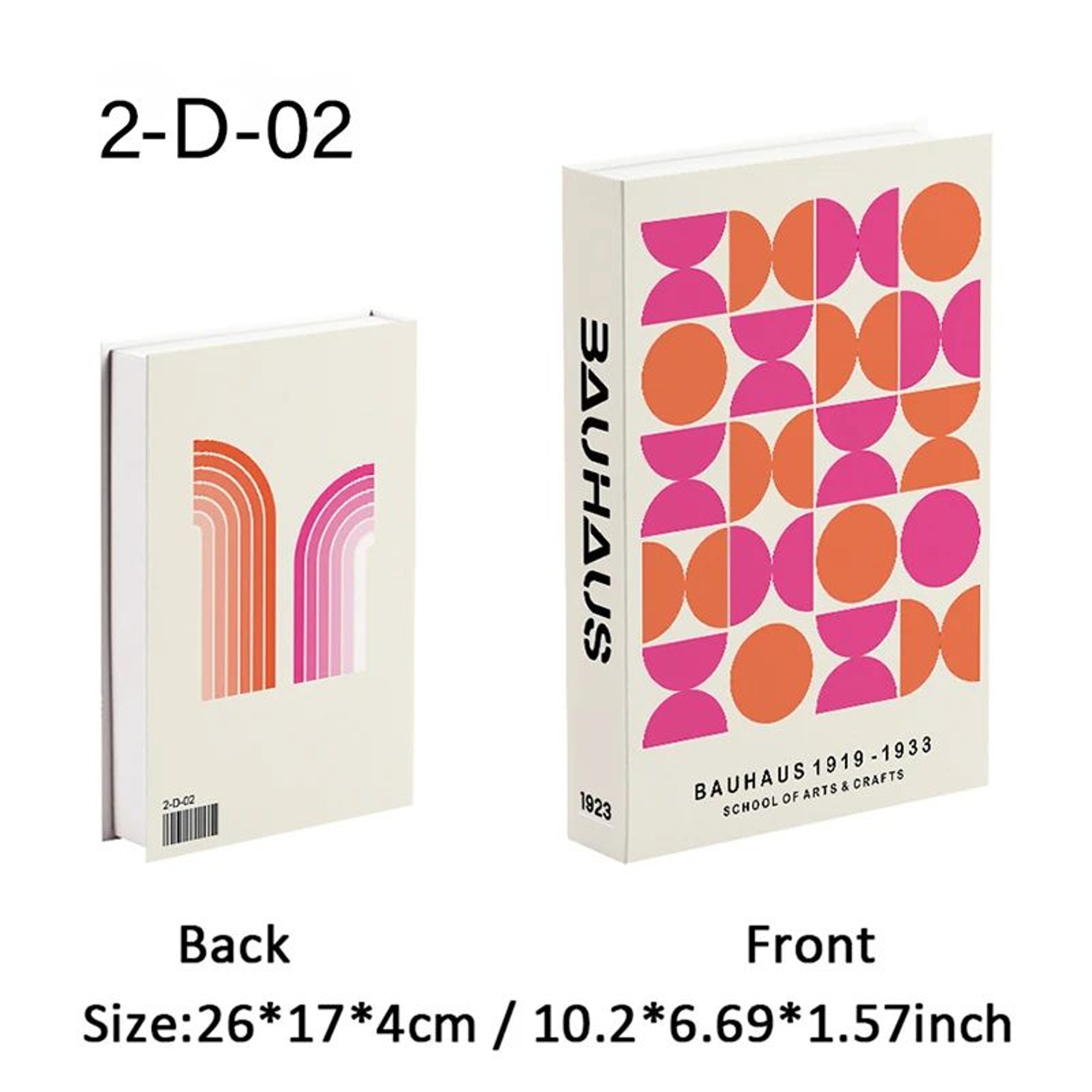 Bauhaus Decorative Book Storage Box 6